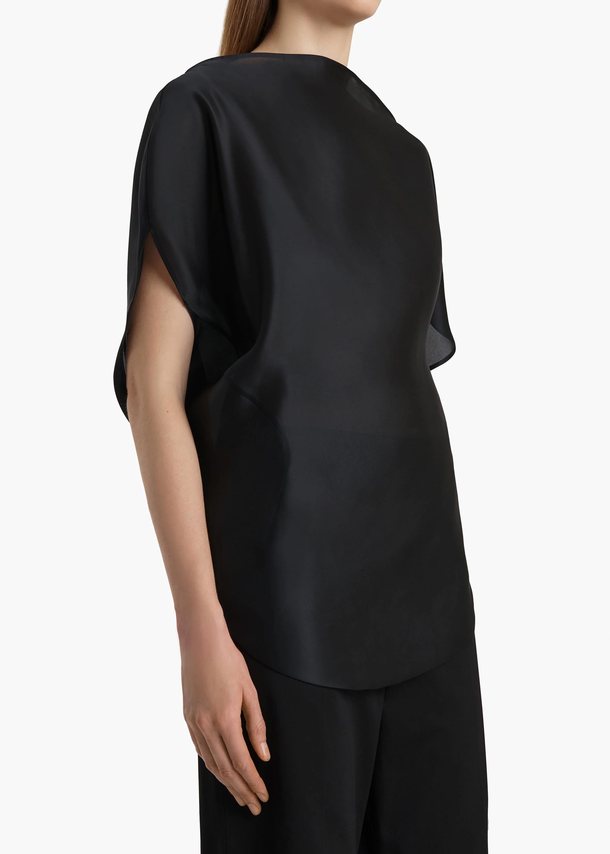 Khaite - Poppi Top in Black - Image 5