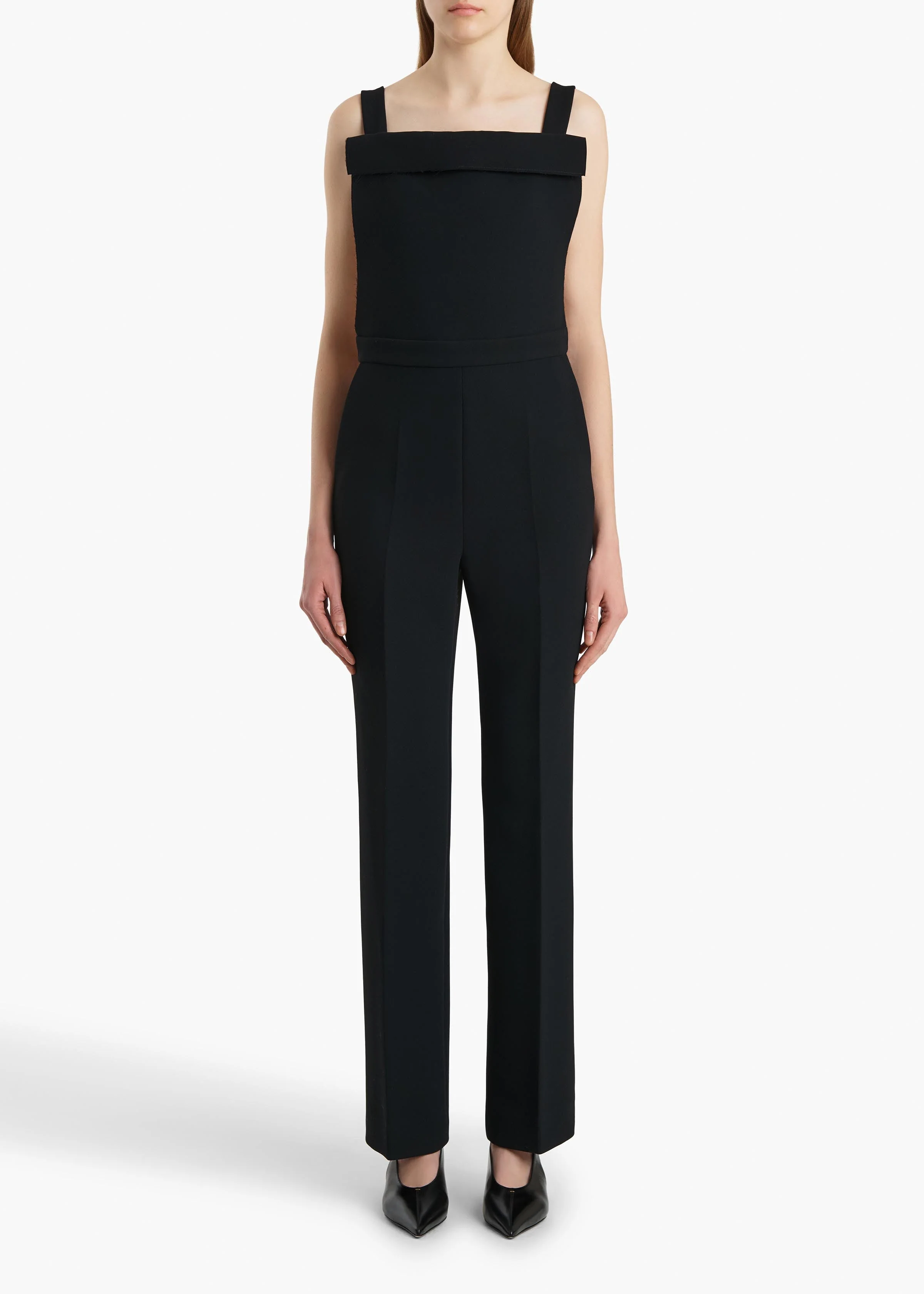 Khaite - Rae Dungaree in Black - Image 2