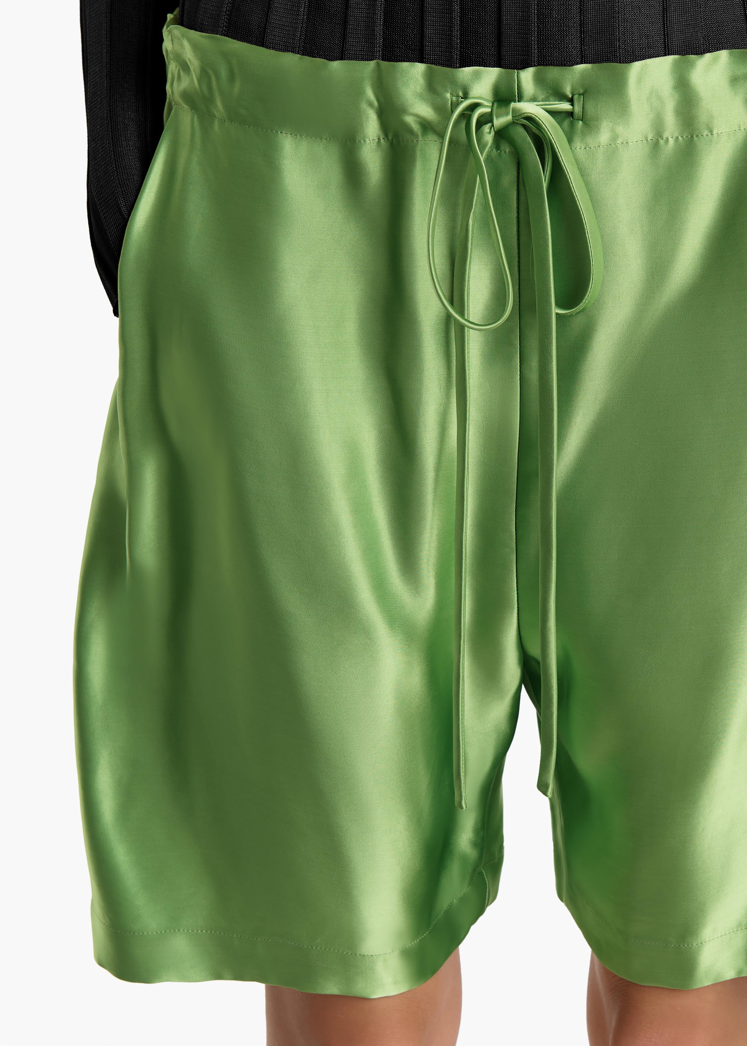 Khaite - Rohe Short in Absinthe - Image 5