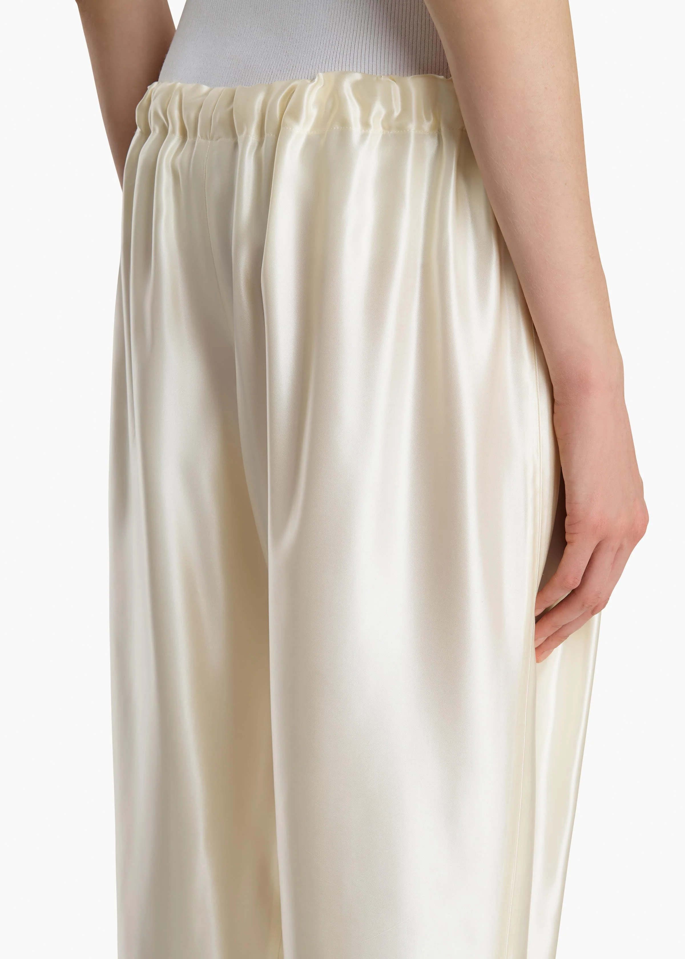 Khaite - Rohen Pant in Cream - Image 6