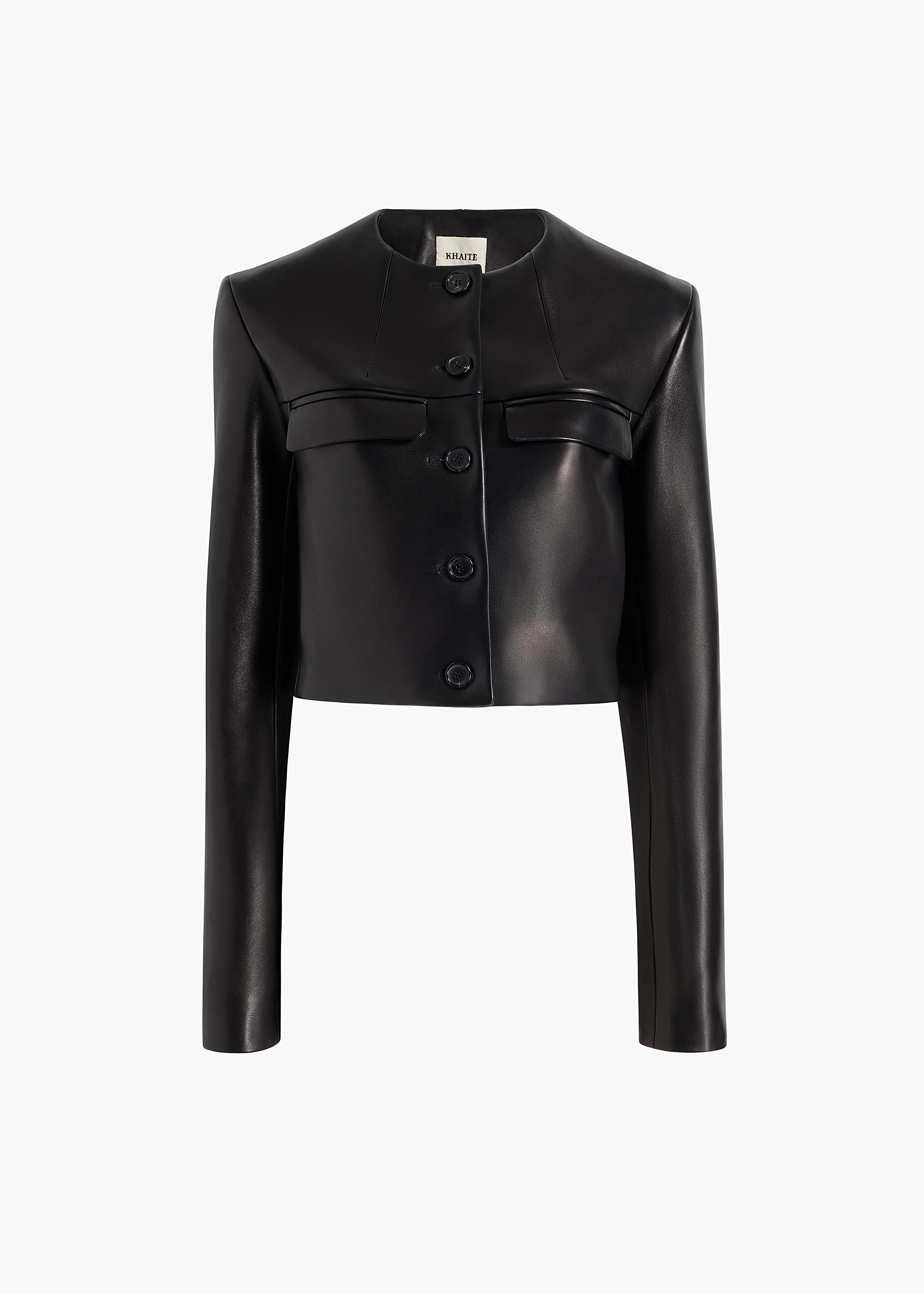 Khaite - Roto Jacket in Black Leather