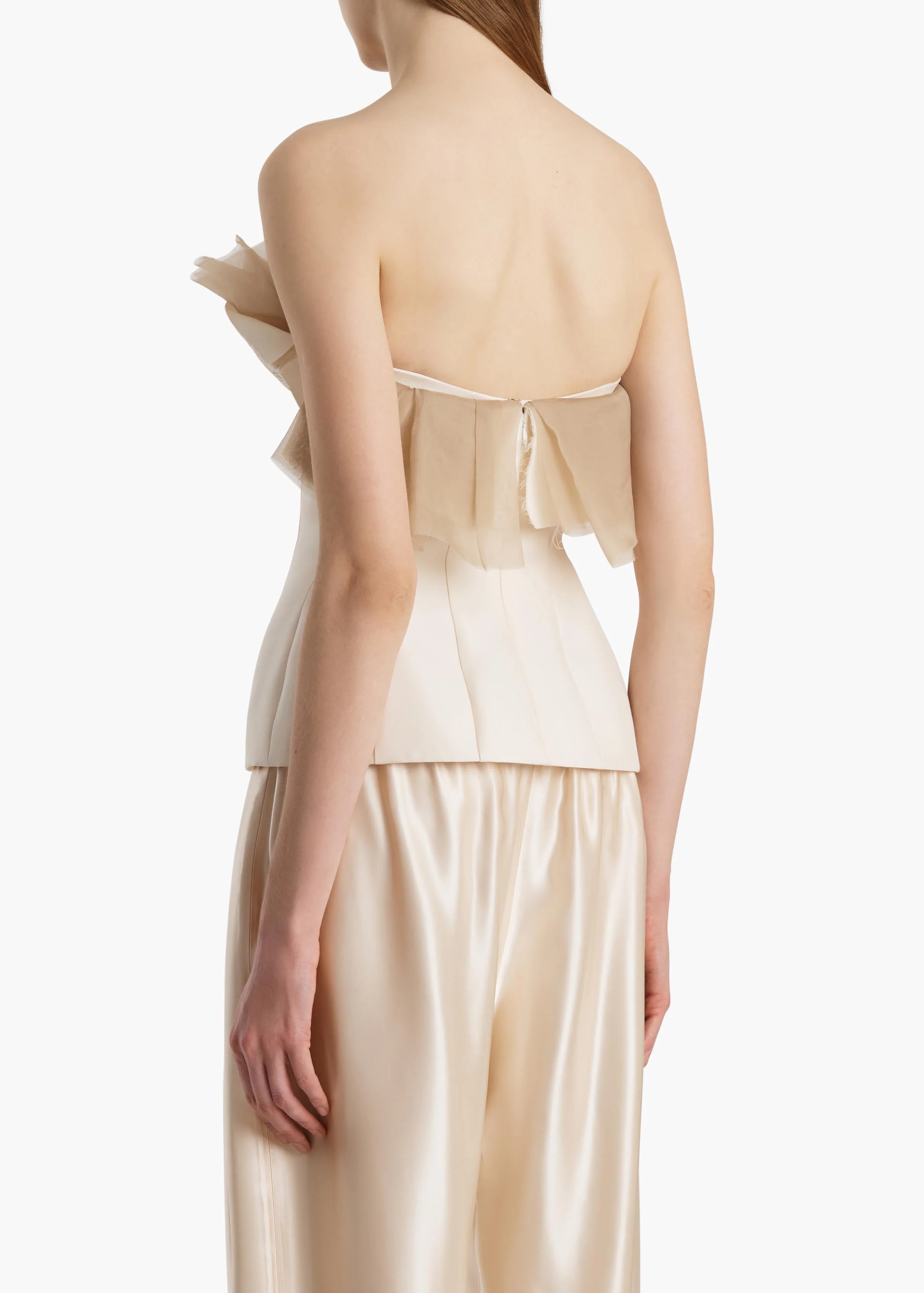 Khaite - Sal Top in Cream - Image 4