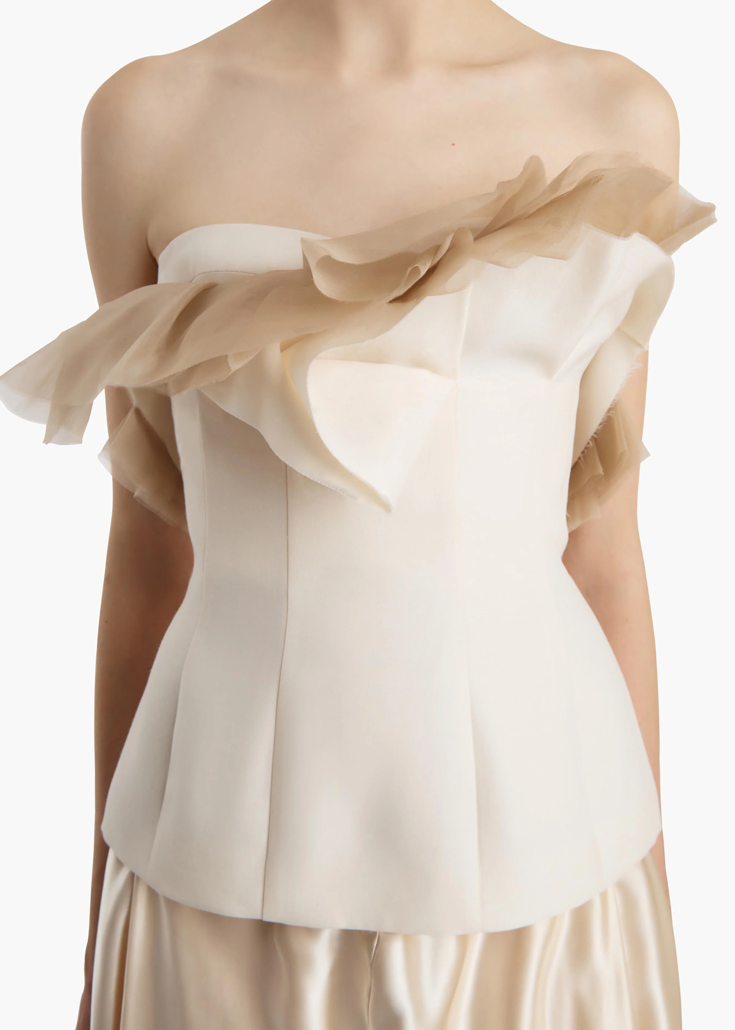 Khaite - Sal Top in Cream - Image 5