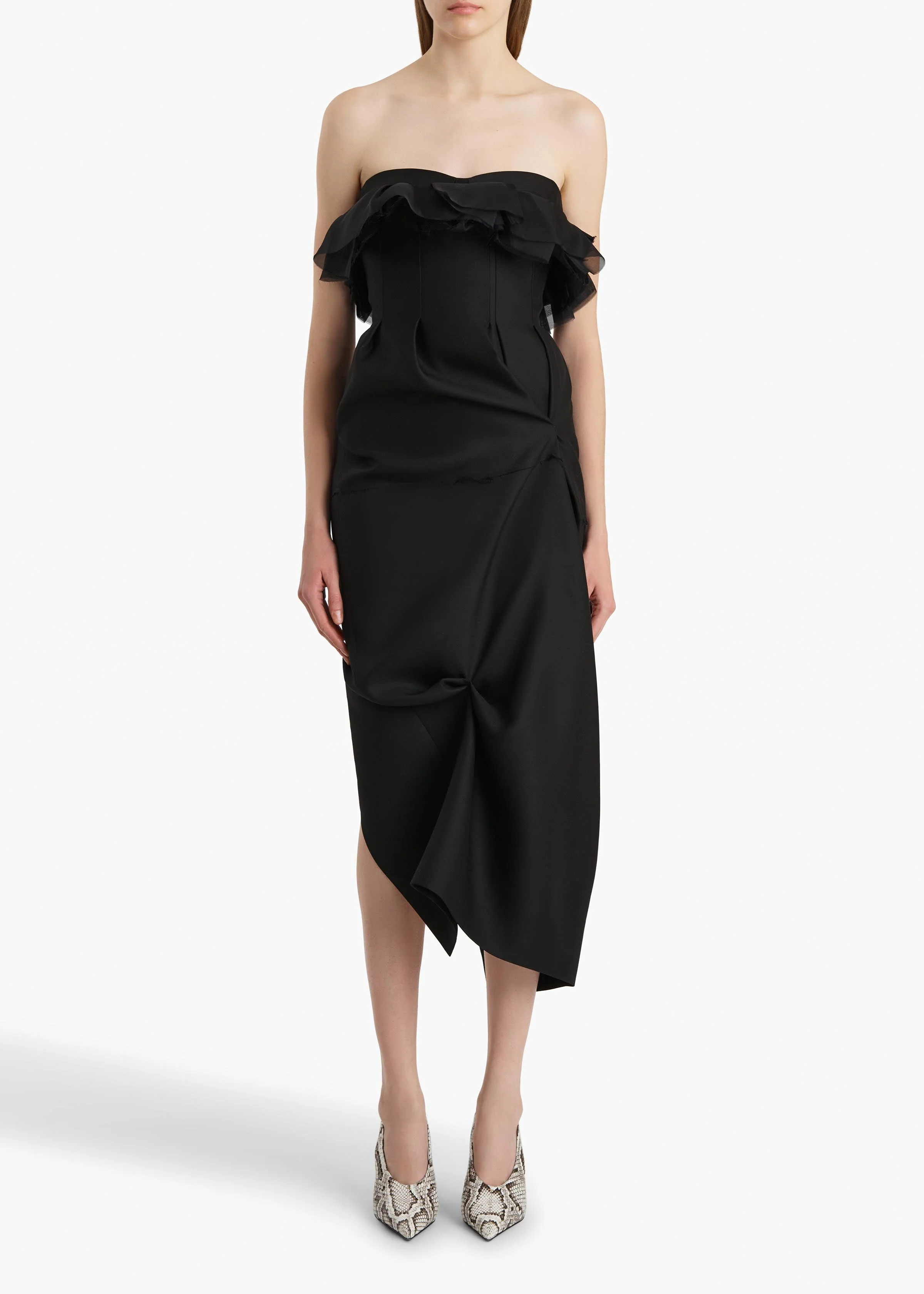 Khaite - Salm Dress in Black - Image 2