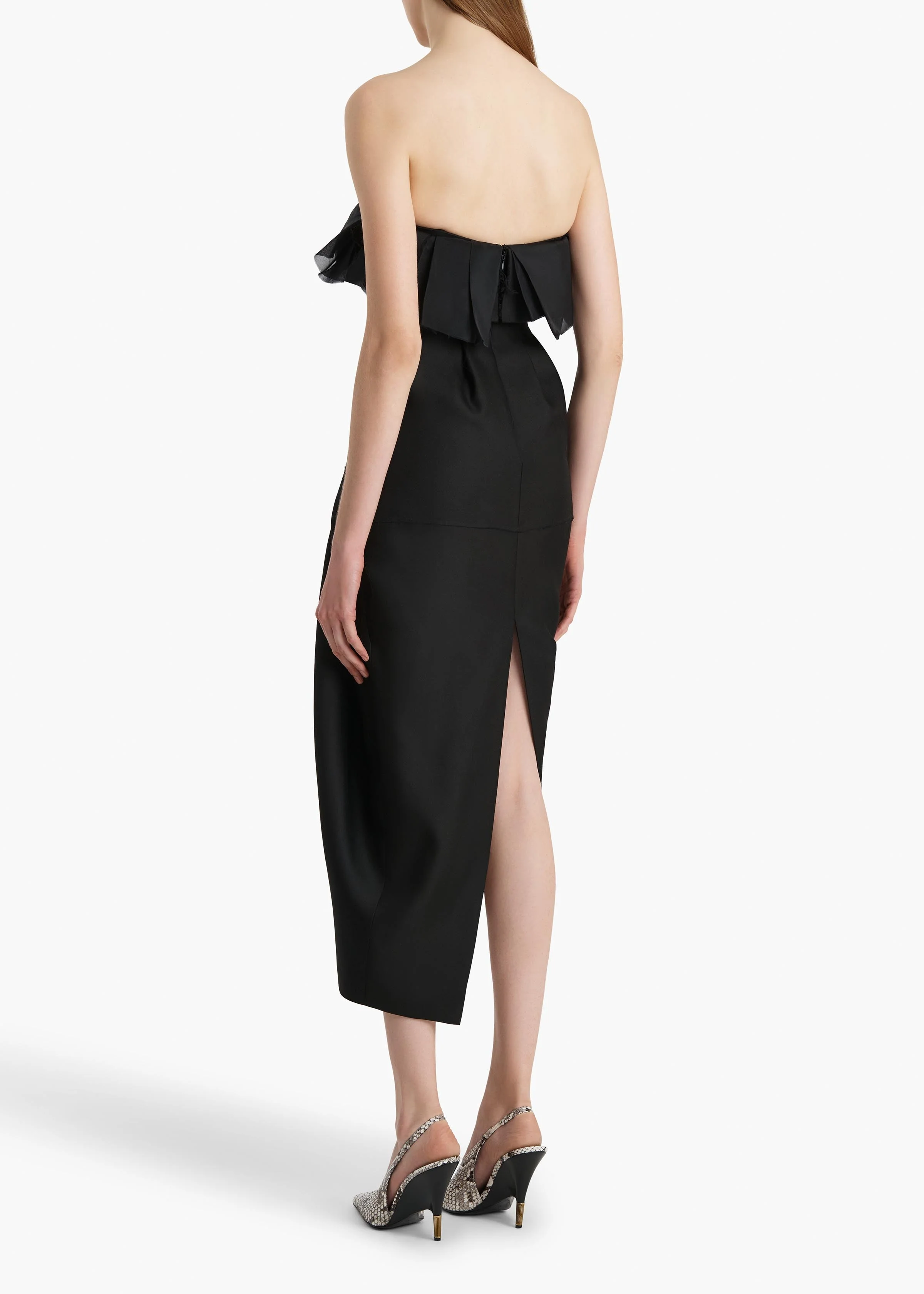 Khaite - Salm Dress in Black - Image 3