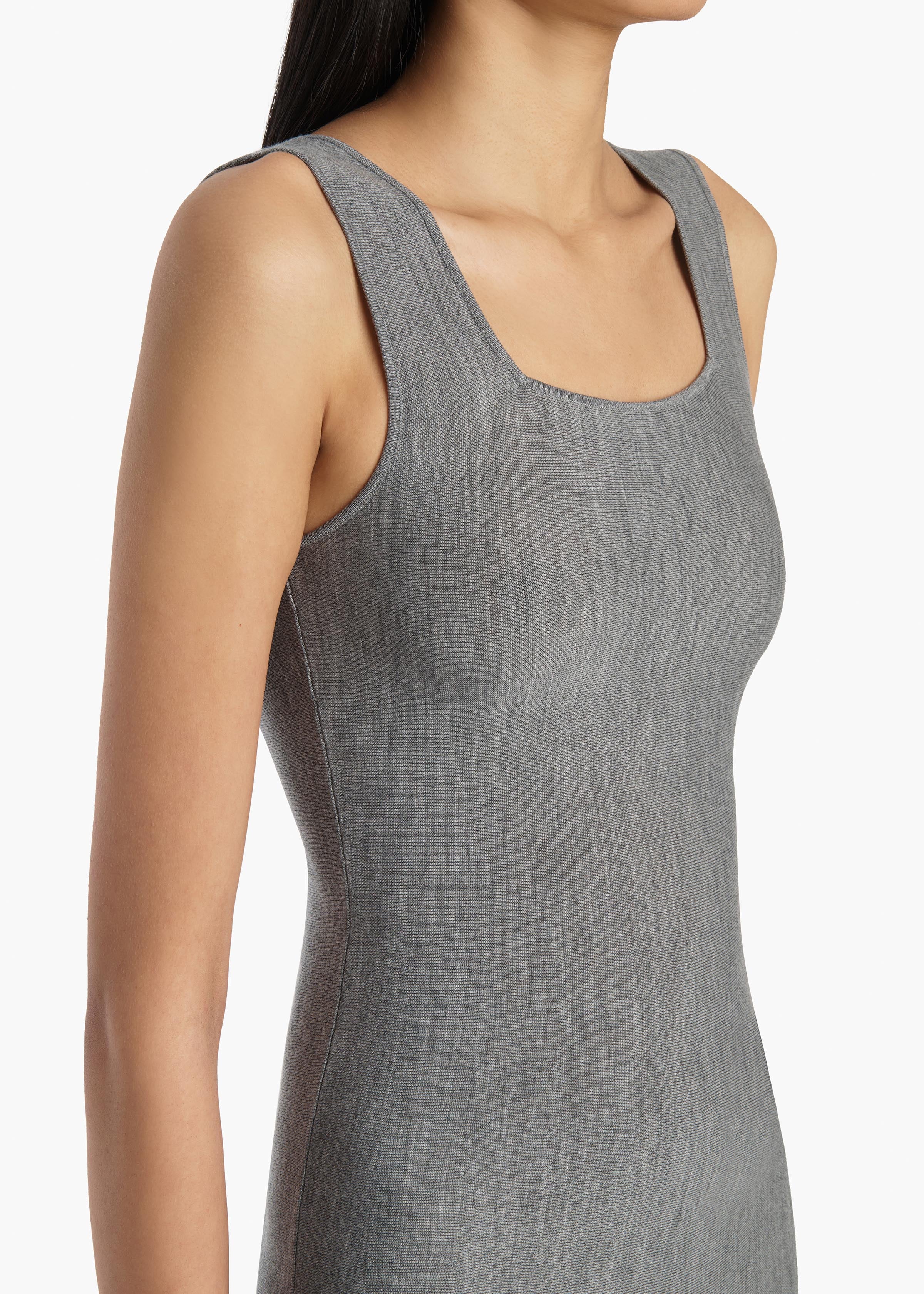Khaite - Seberg Dress in Sterling - Image 4