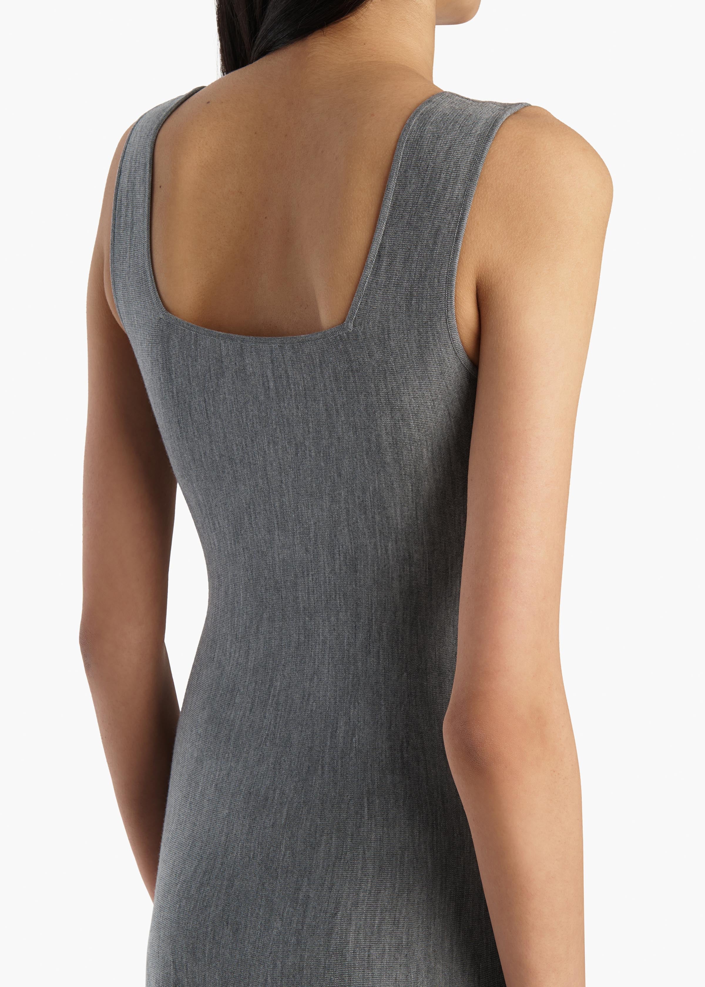 Khaite - Seberg Dress in Sterling - Image 5