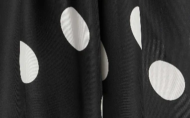 Khaite - Siel Dress in Black with Large White Dots - Image 6