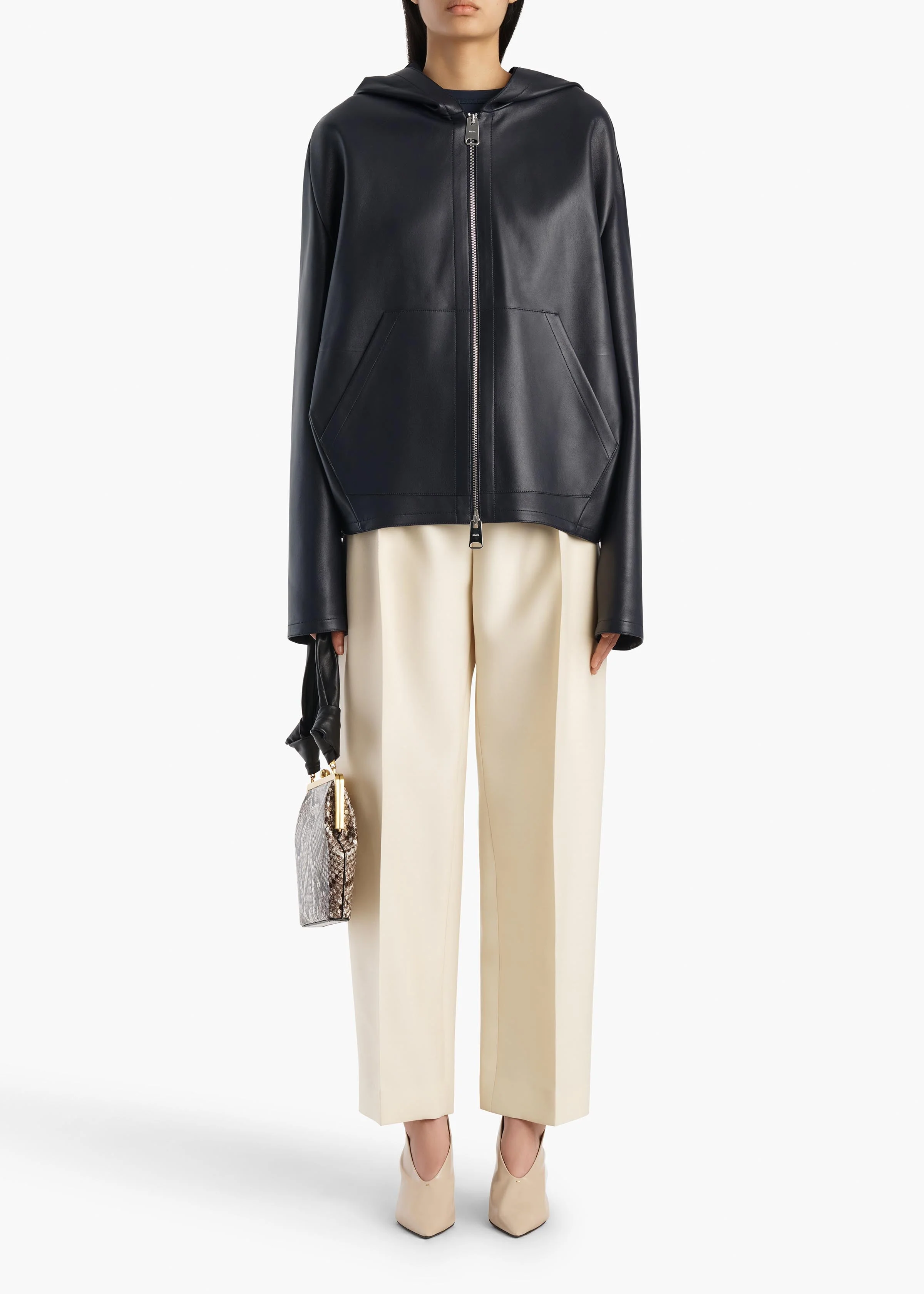 Khaite - Somera Pant in Ivory Glow - Image 2