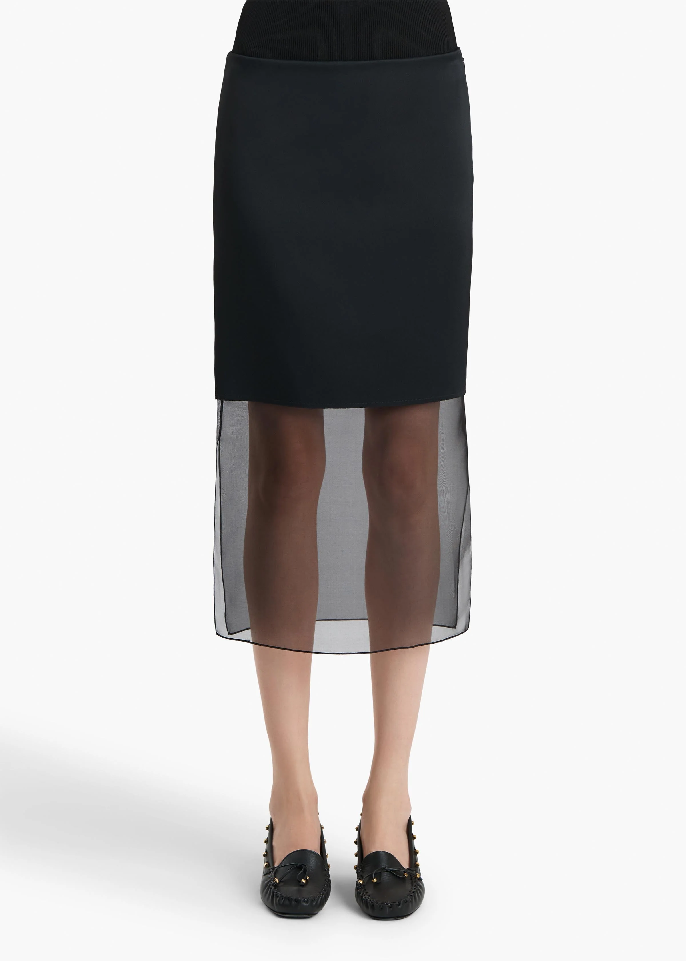 Khaite - Sybil Skirt in Black - Image 3