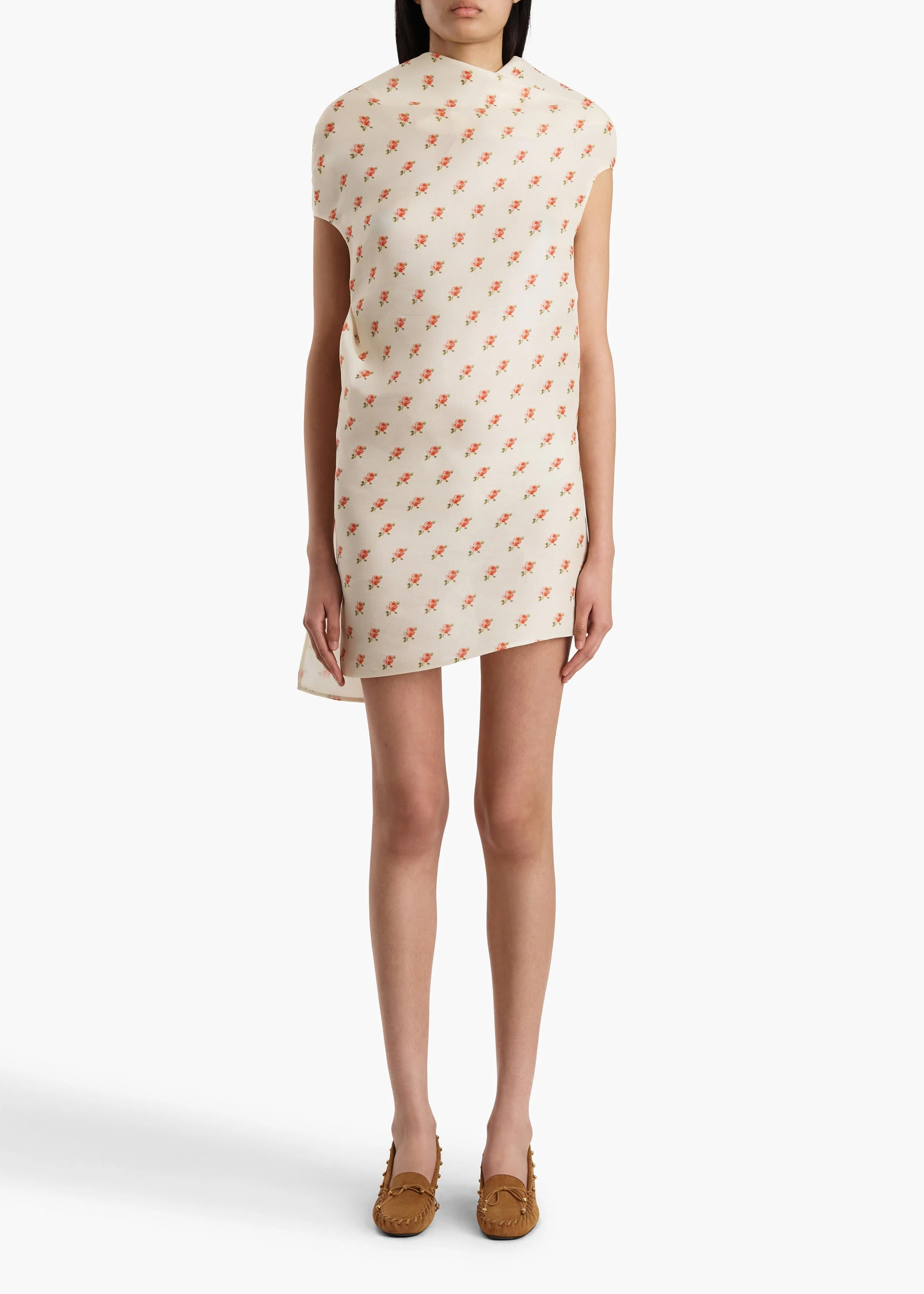 Khaite - Tatia Dress in Ditsy Rose Print - Image 2