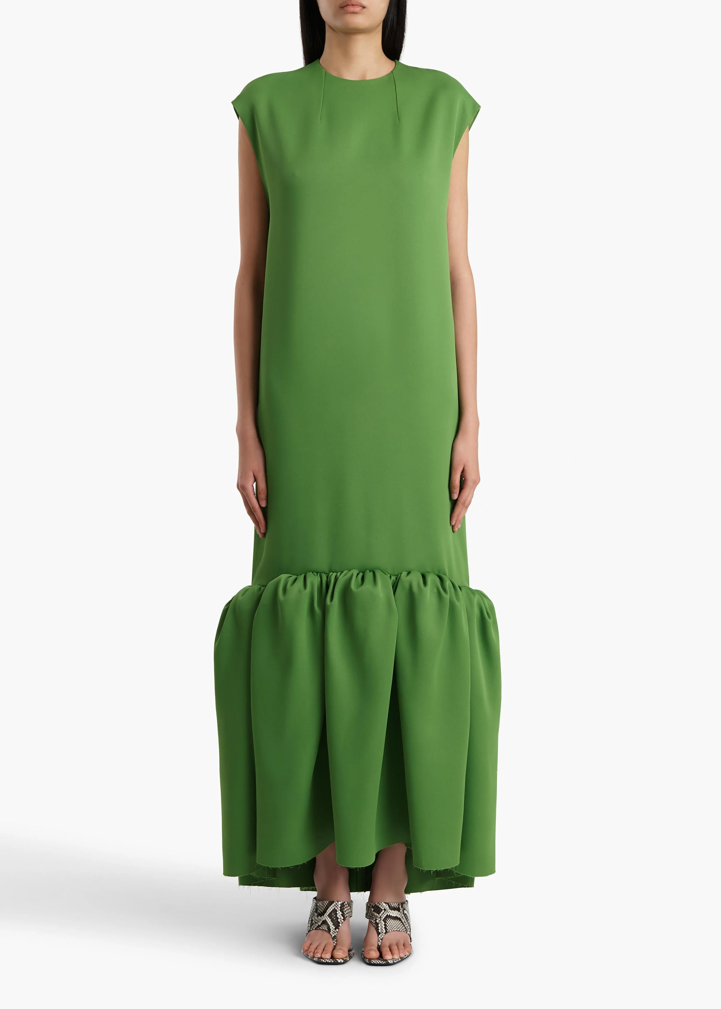 Khaite - Tom Dress in Absinthe - Image 3