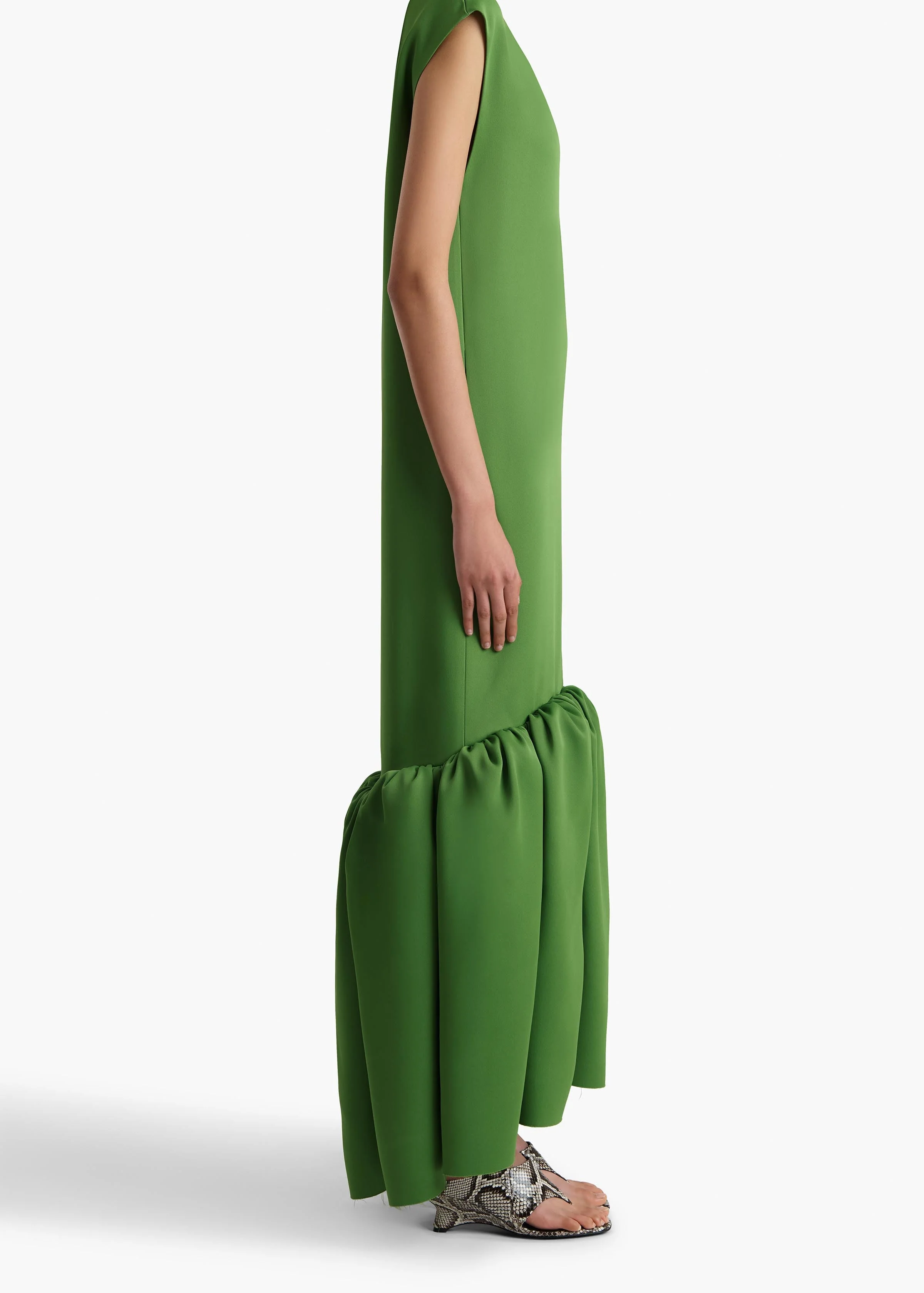 Khaite - Tom Dress in Absinthe - Image 6