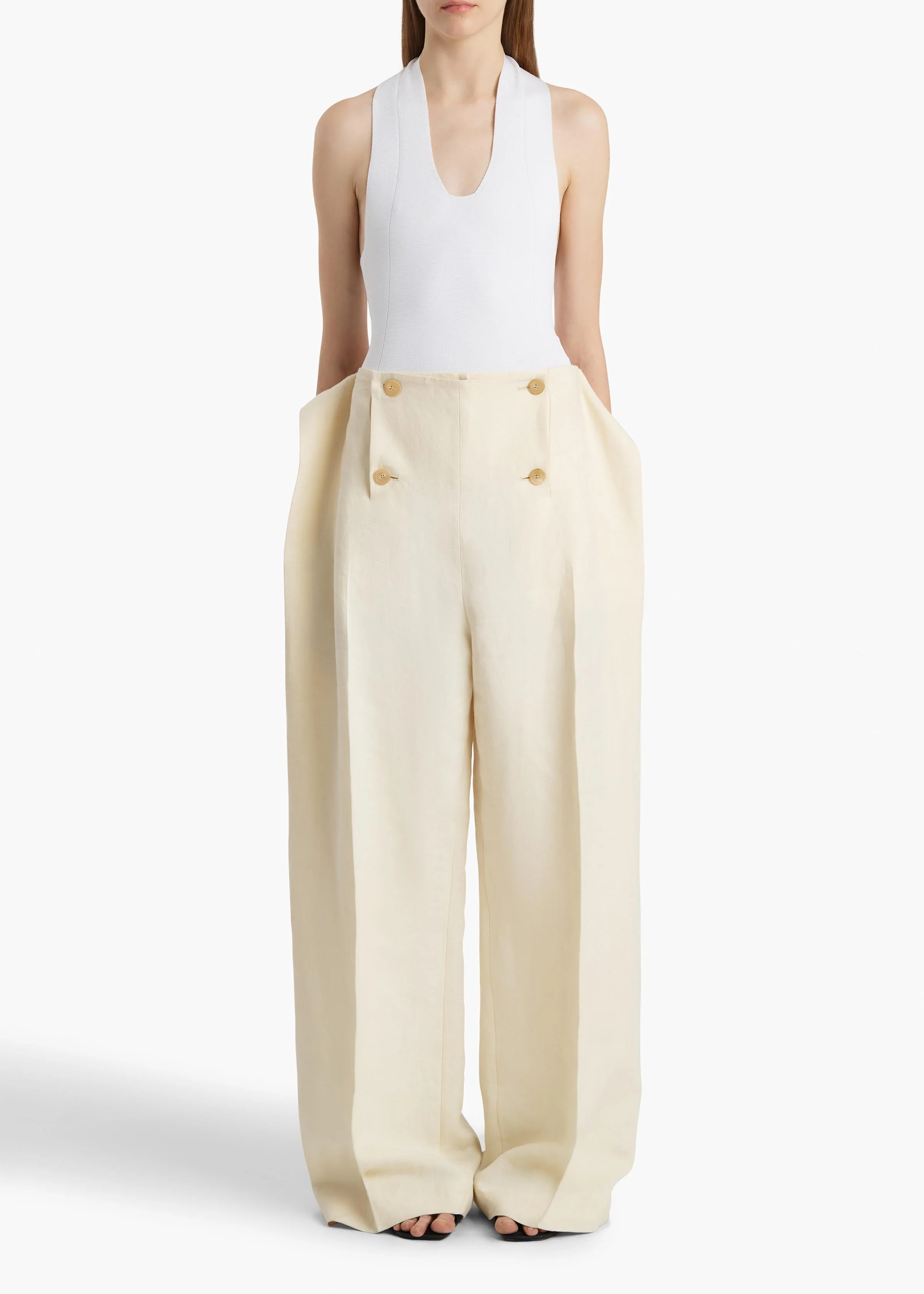 Khaite - Toto Bodysuit in Glaze - Image 2