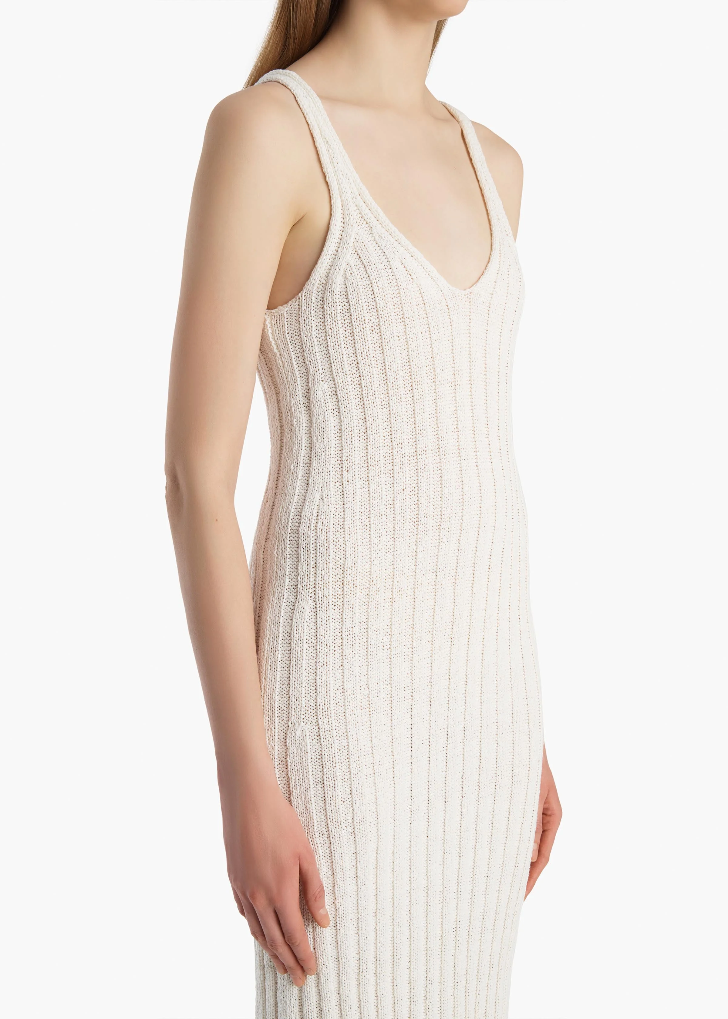 Khaite - Val Dress in Glaze - Image 4
