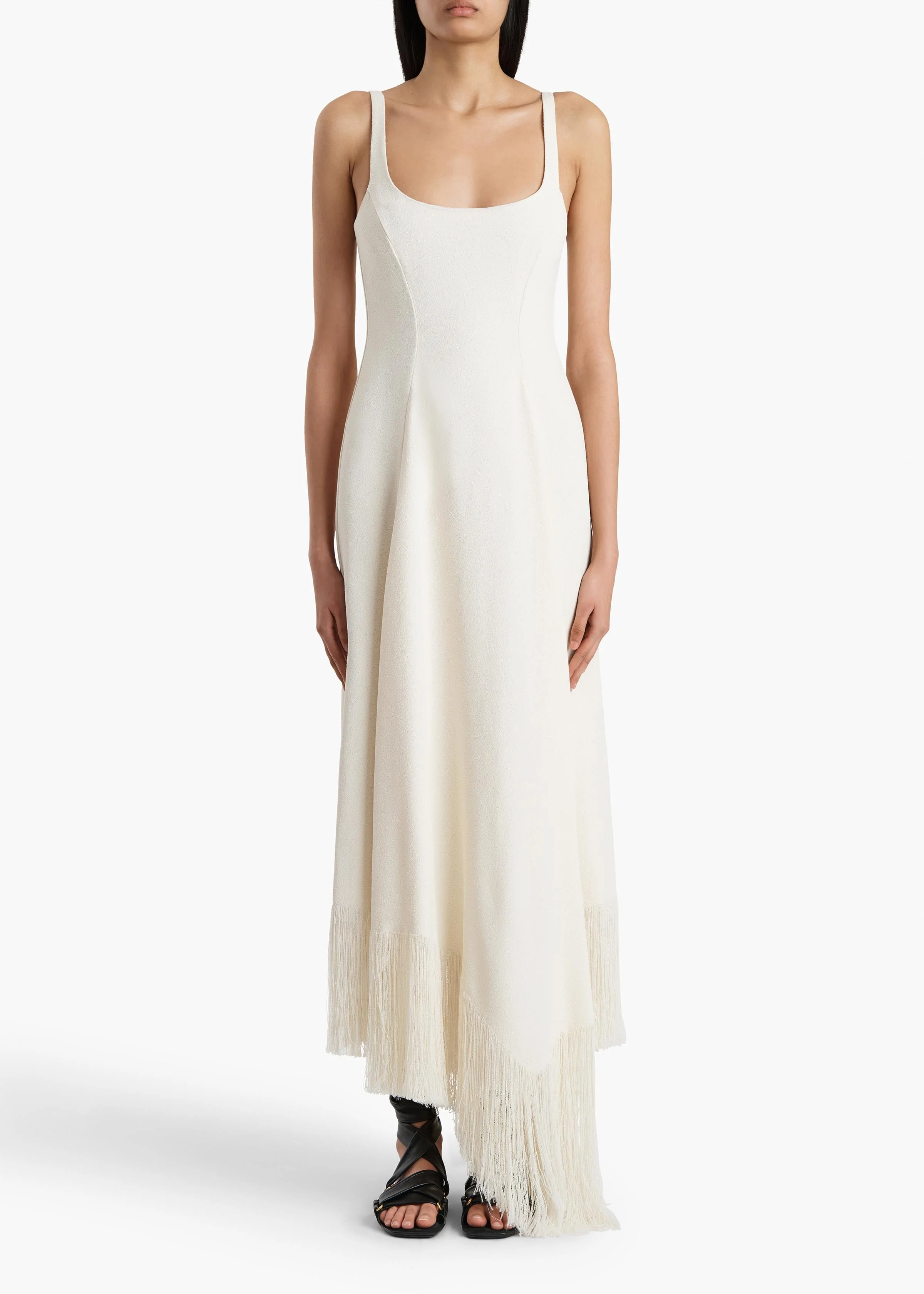 Khaite - Vivian Dress in Cream - Image 2