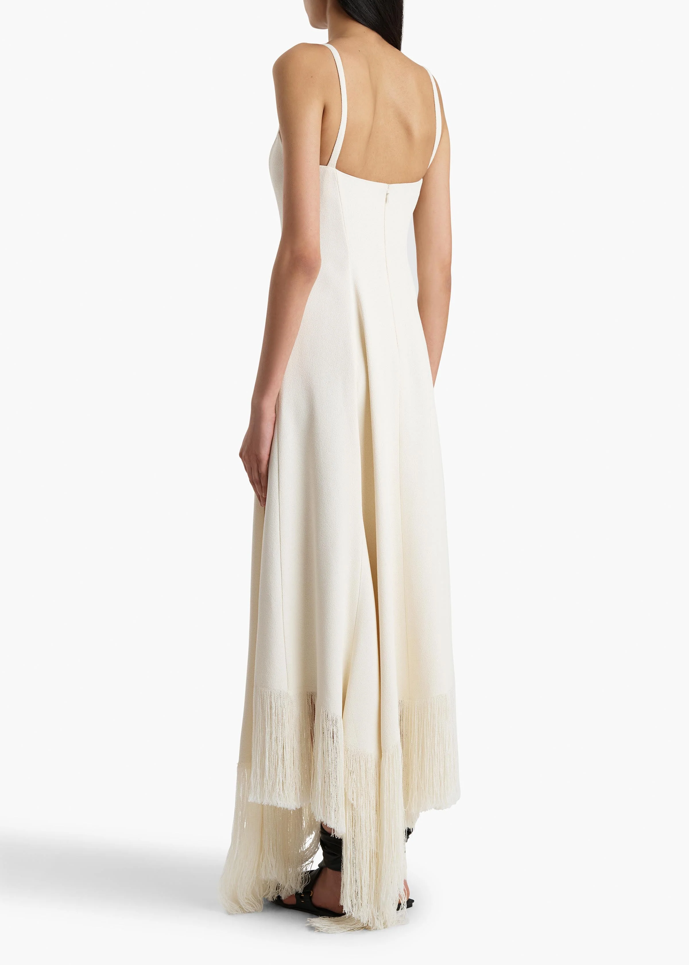 Khaite - Vivian Dress in Cream - Image 3