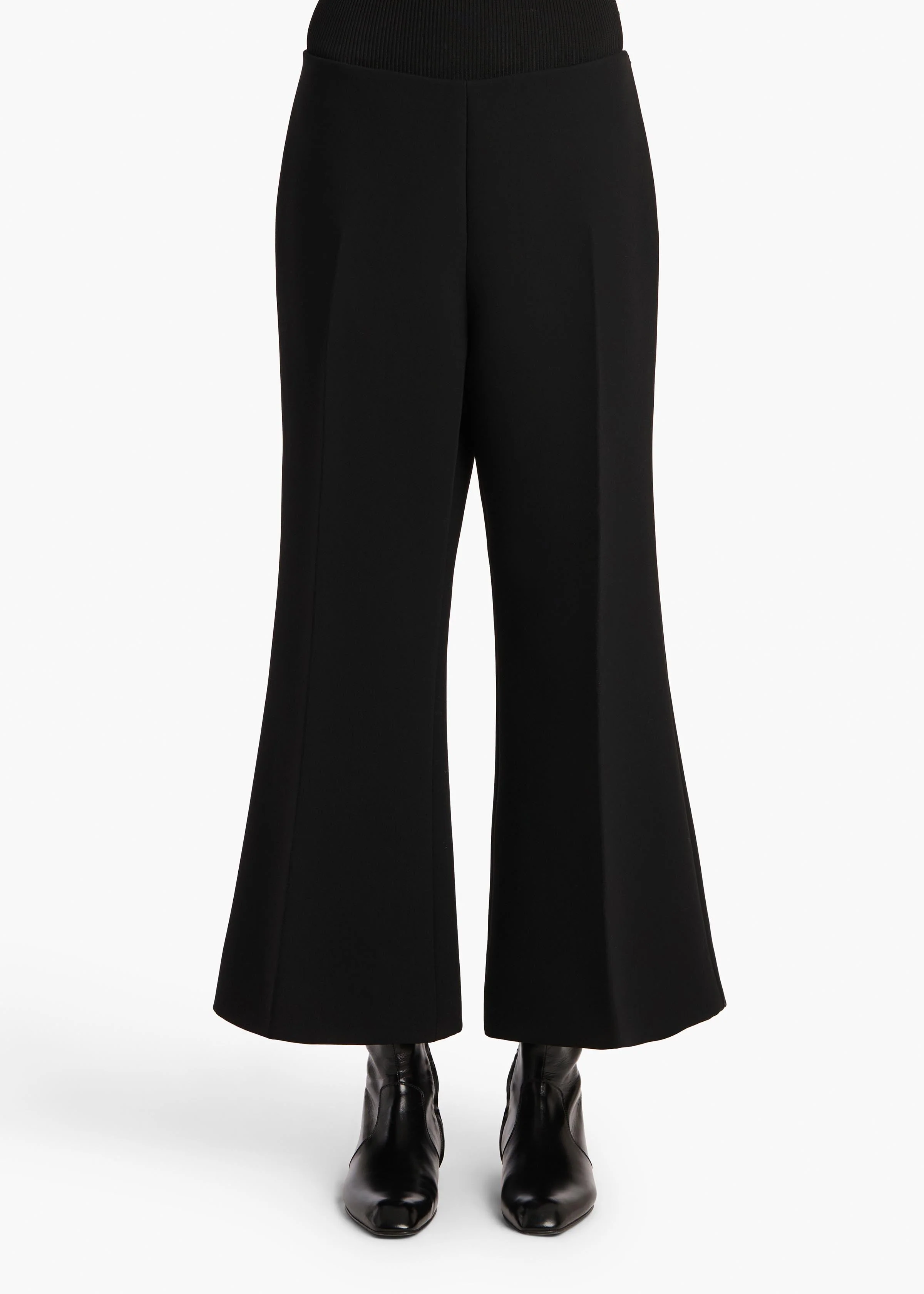 Khaite - Walter Pant in Black Crepe - Image 3