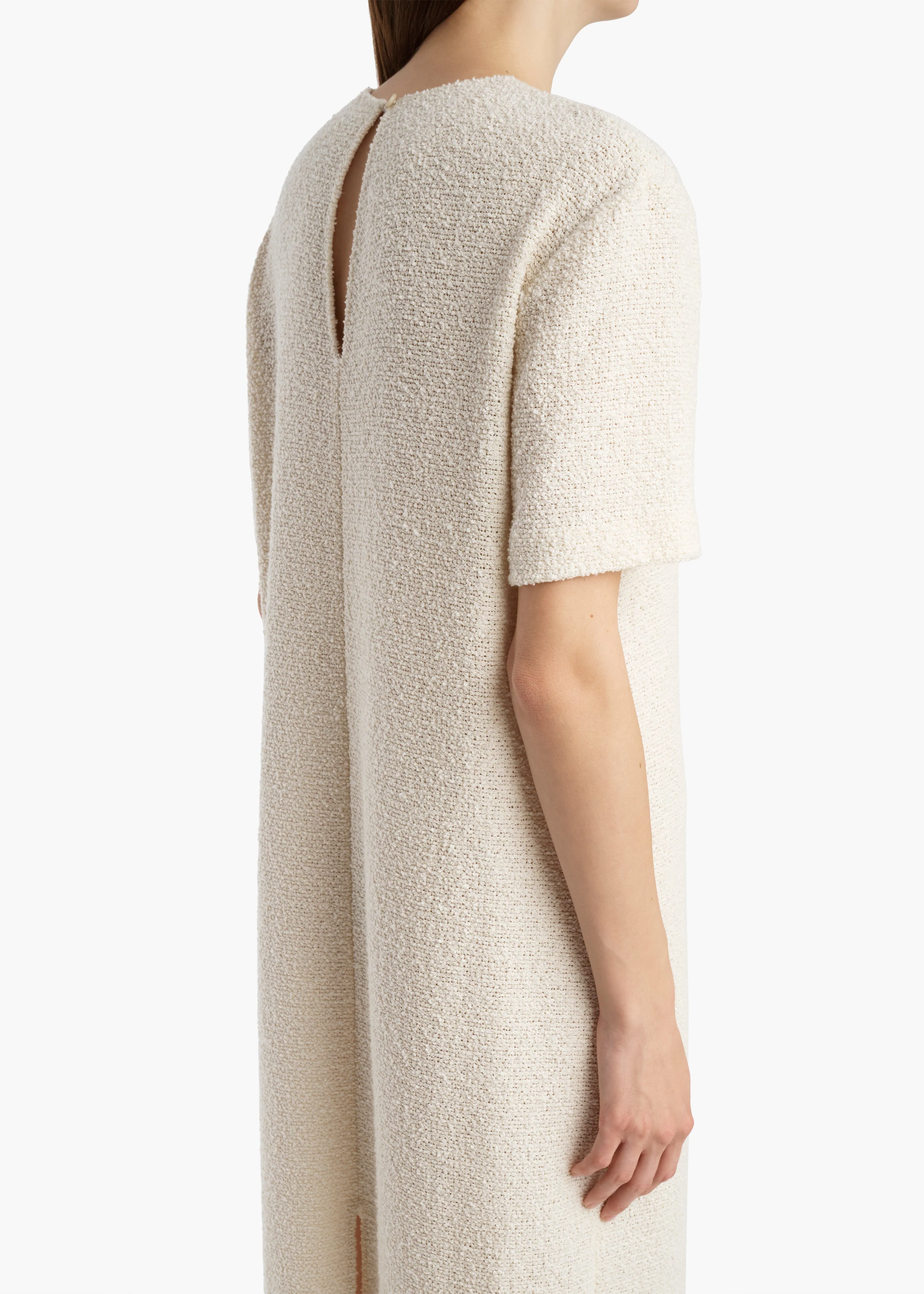 Khaite - Webber Dress in Natural - Image 6