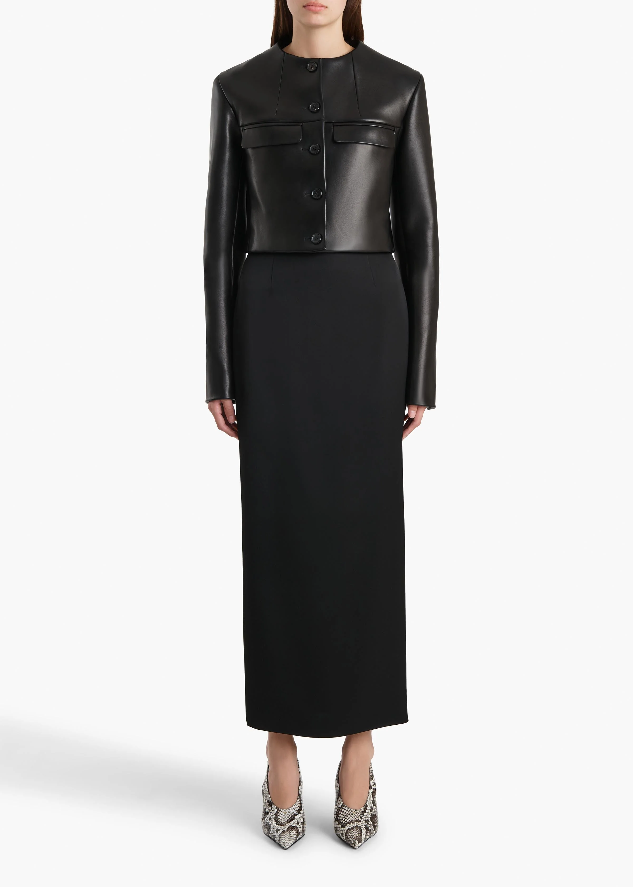 Khaite - Winton Skirt in Black - Image 2