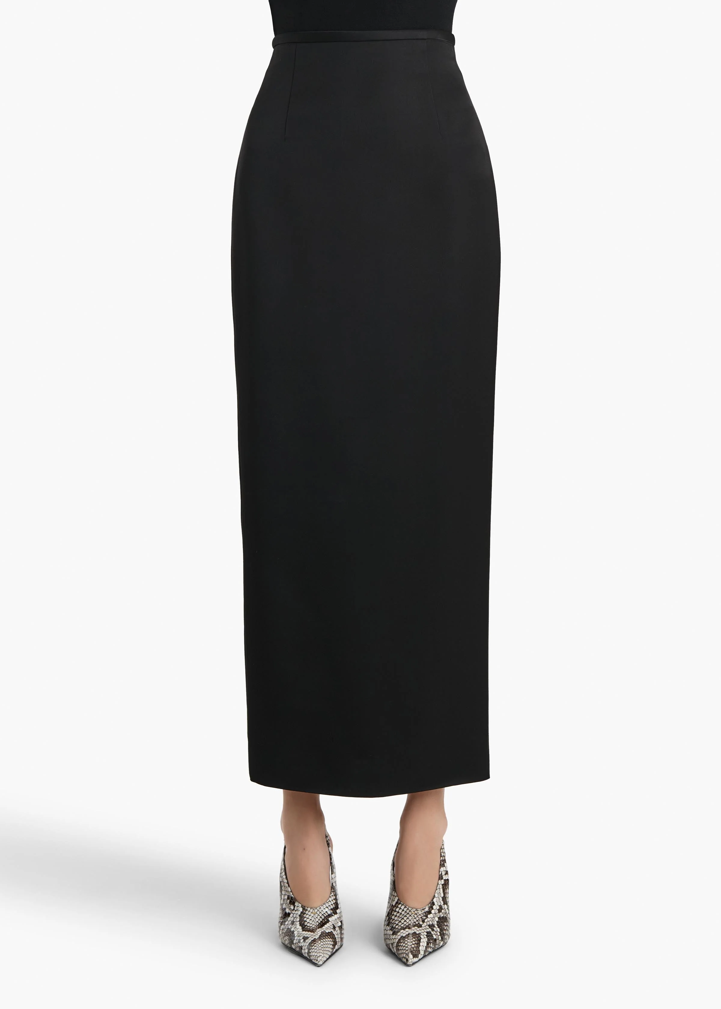 Khaite - Winton Skirt in Black - Image 3