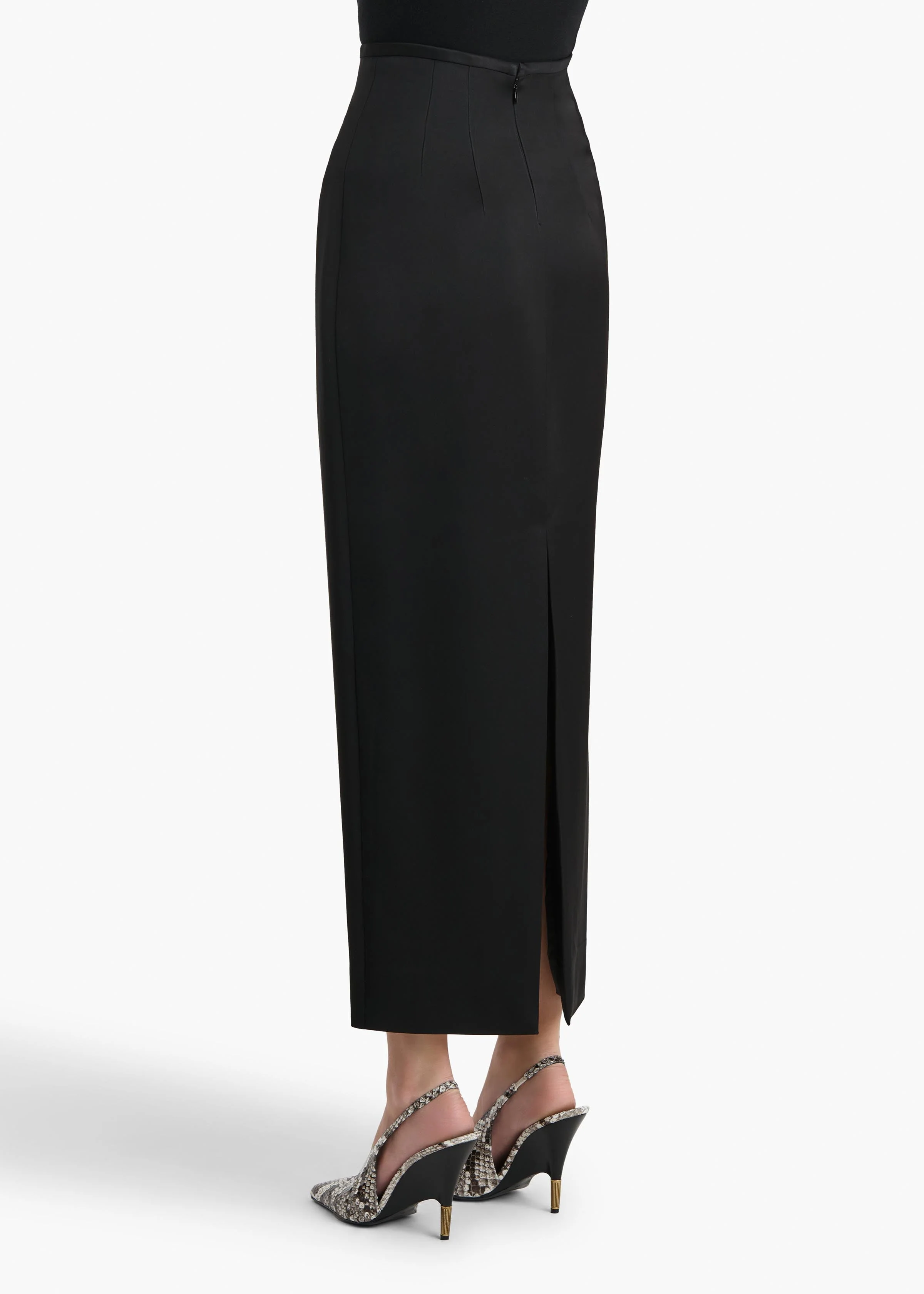 Khaite - Winton Skirt in Black - Image 4