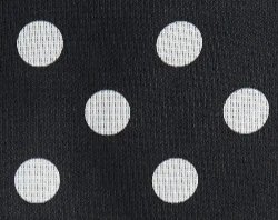 Khaite - Winton Skirt in Black with White Dots - Image 7