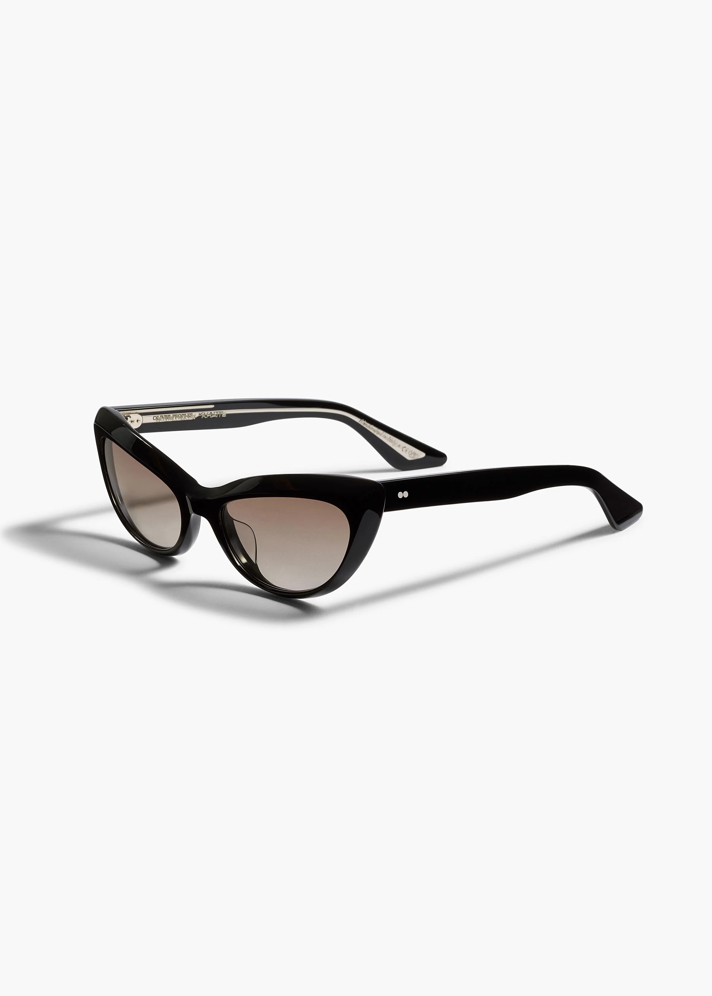 Khaite - x Oliver Peoples 1963C in Black and Soft Tan Gradient - Image 2