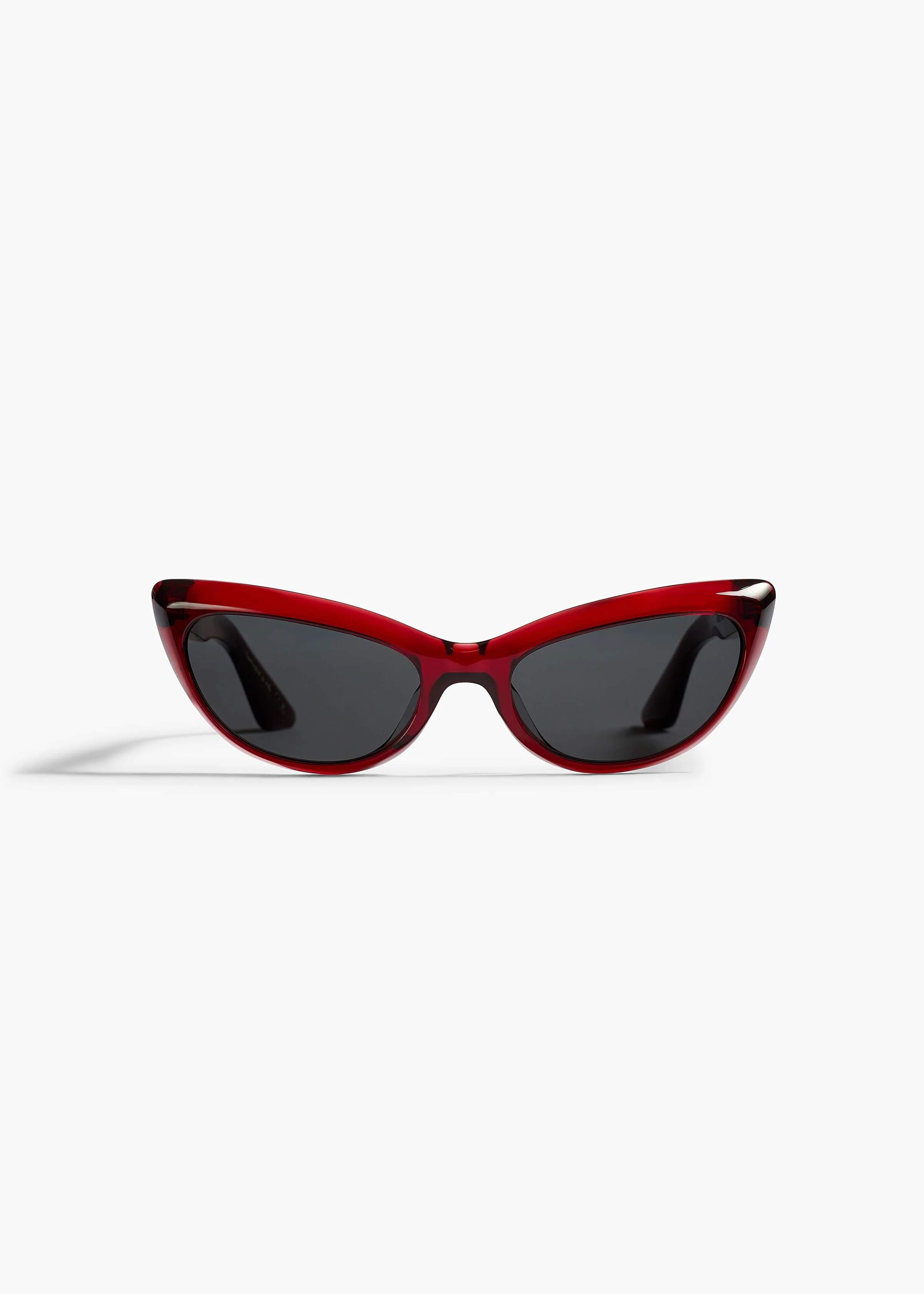 Khaite - x Oliver Peoples 1963C in Dark Red and Grey