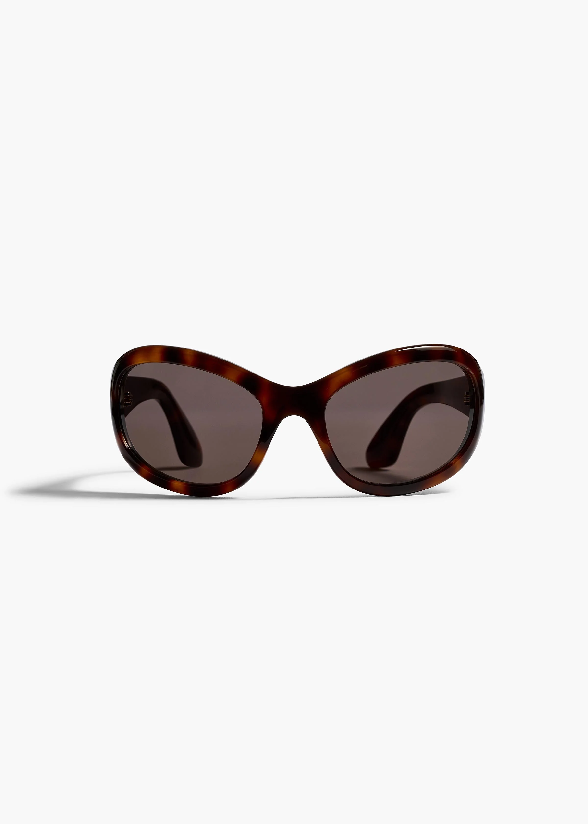 Khaite - x Oliver Peoples 1967C in Dark Mahogany and Brown