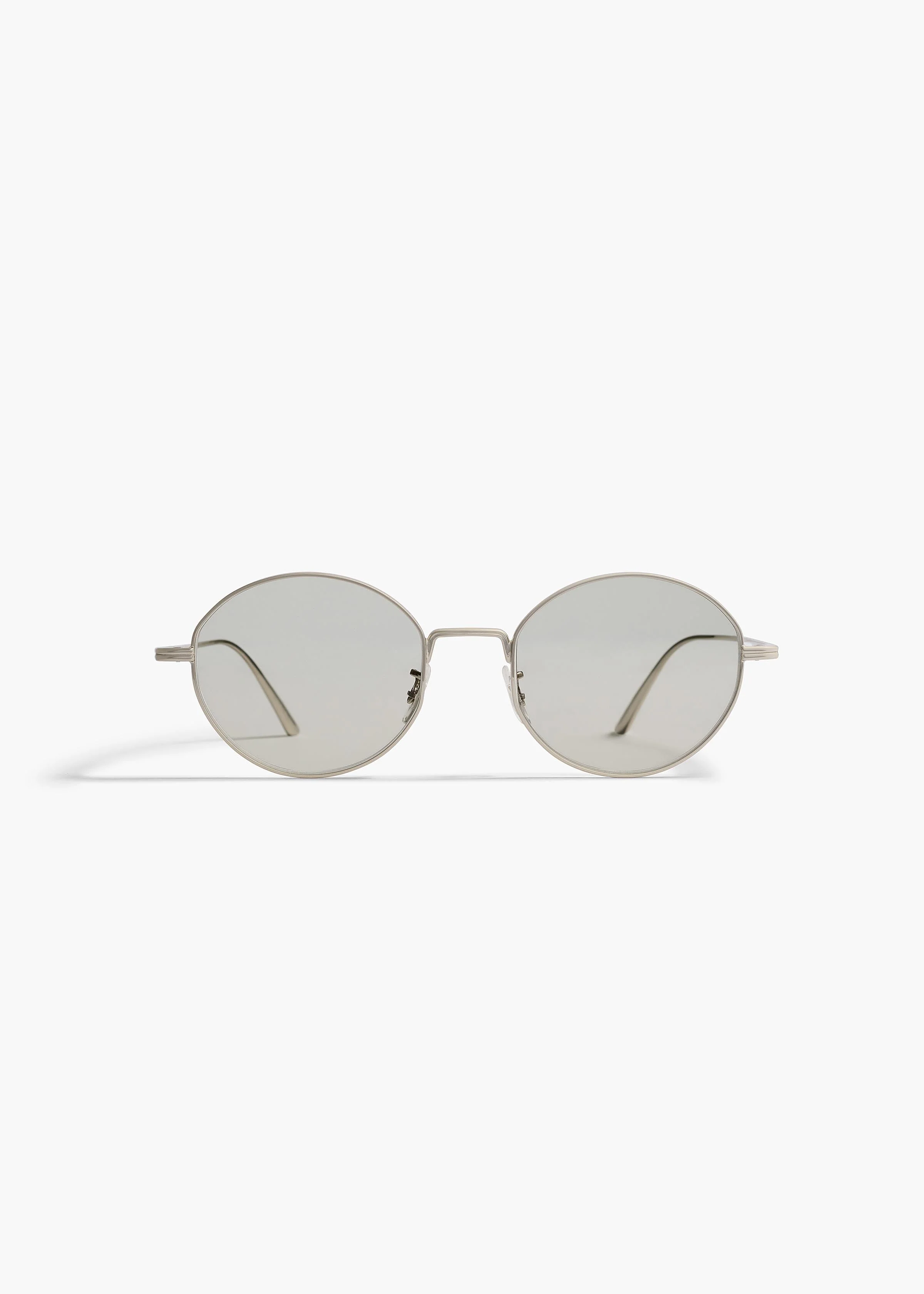 Khaite - x Oliver Peoples 1994C in Silver and Blue Light Filter