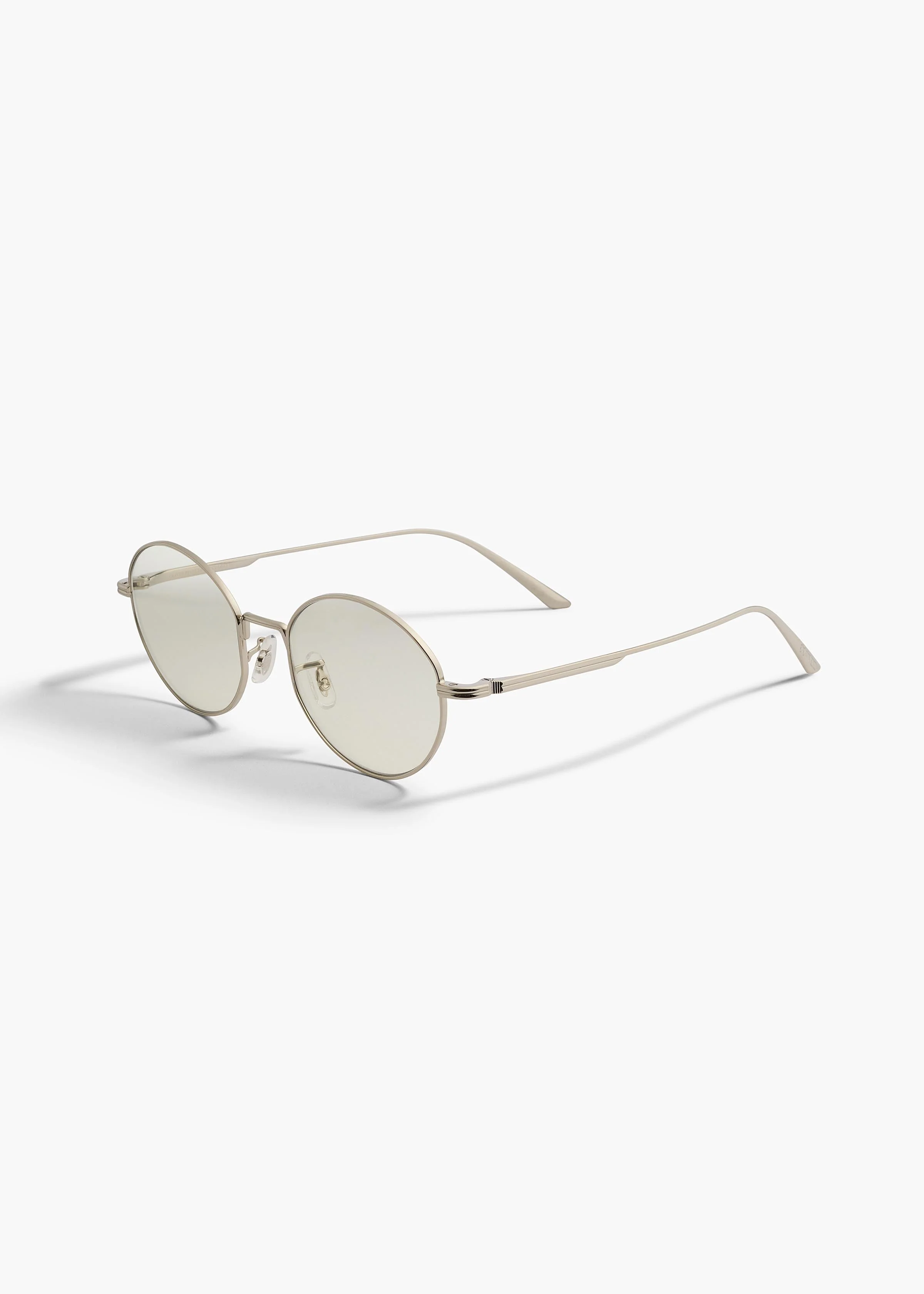 Khaite - x Oliver Peoples 1994C in Silver and Blue Light Filter - Image 2