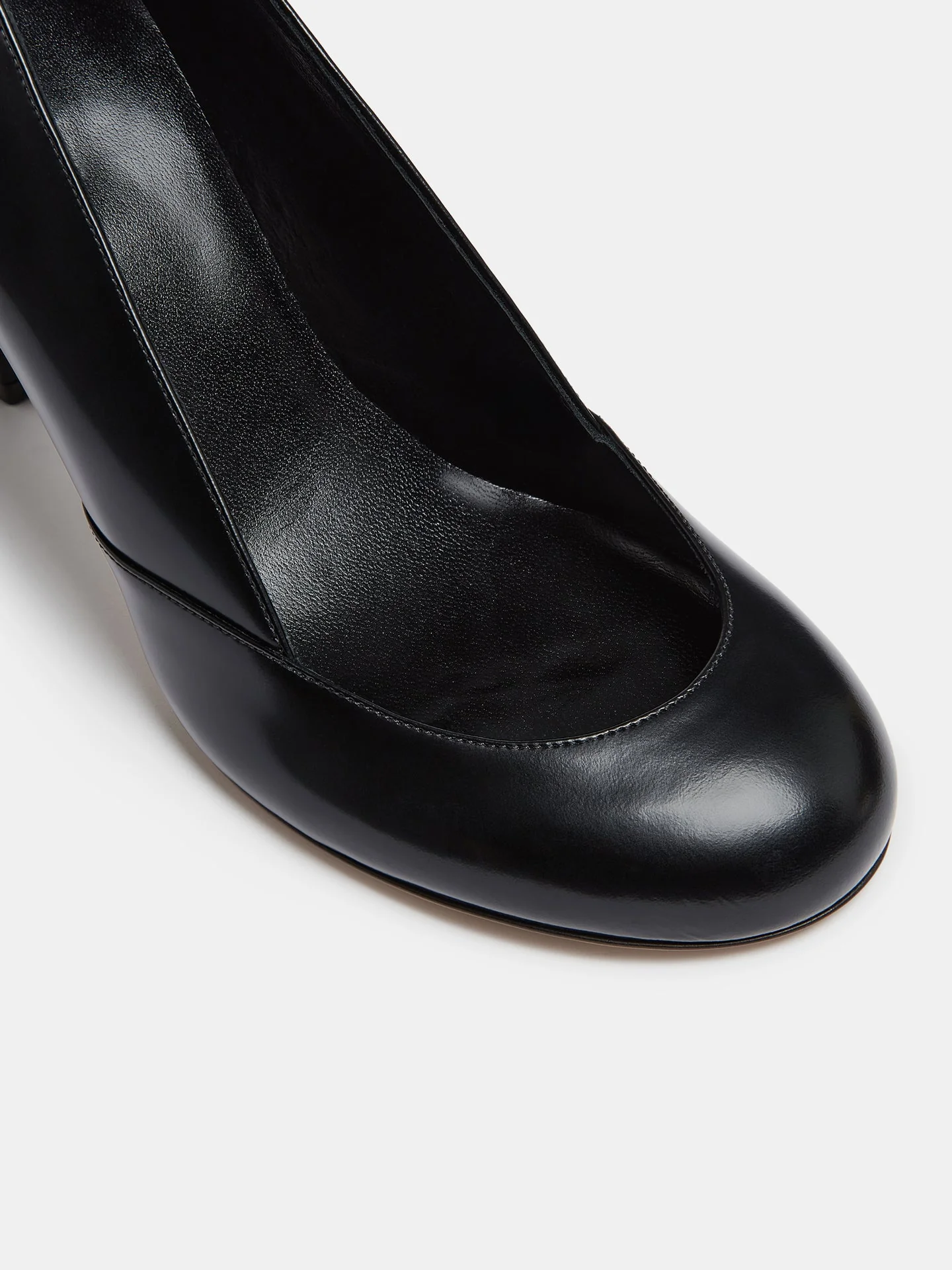 Le Monde Beryl - Kim Sion Sable Pump / Black Leather - Image 4