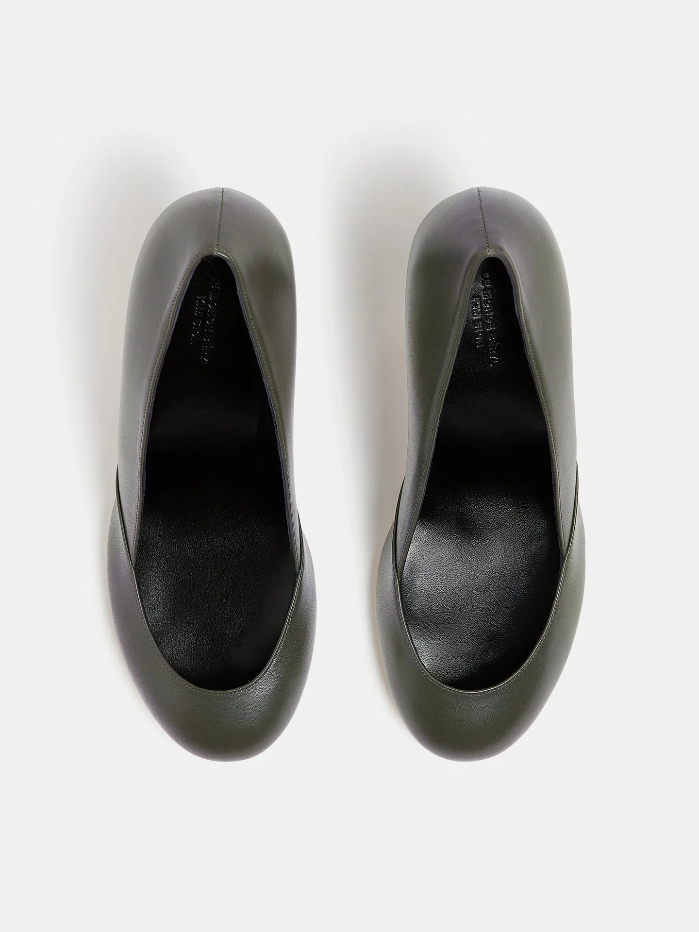 Le Monde Beryl - Kim Sion Sable Pump / Khaki Leather - Image 3