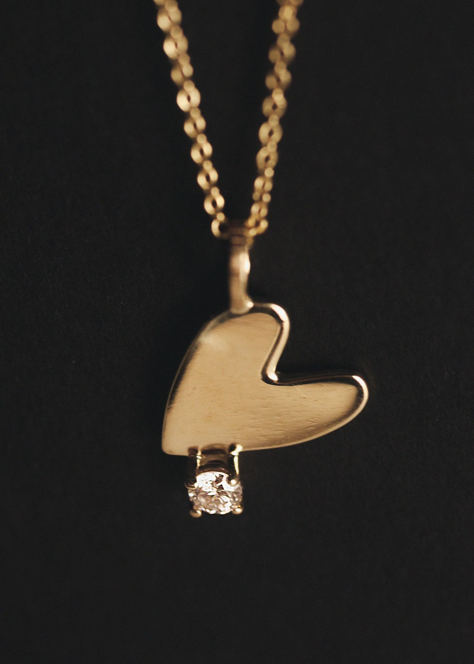 Kinn - Amour Diamond Heart Pendant - Image 2