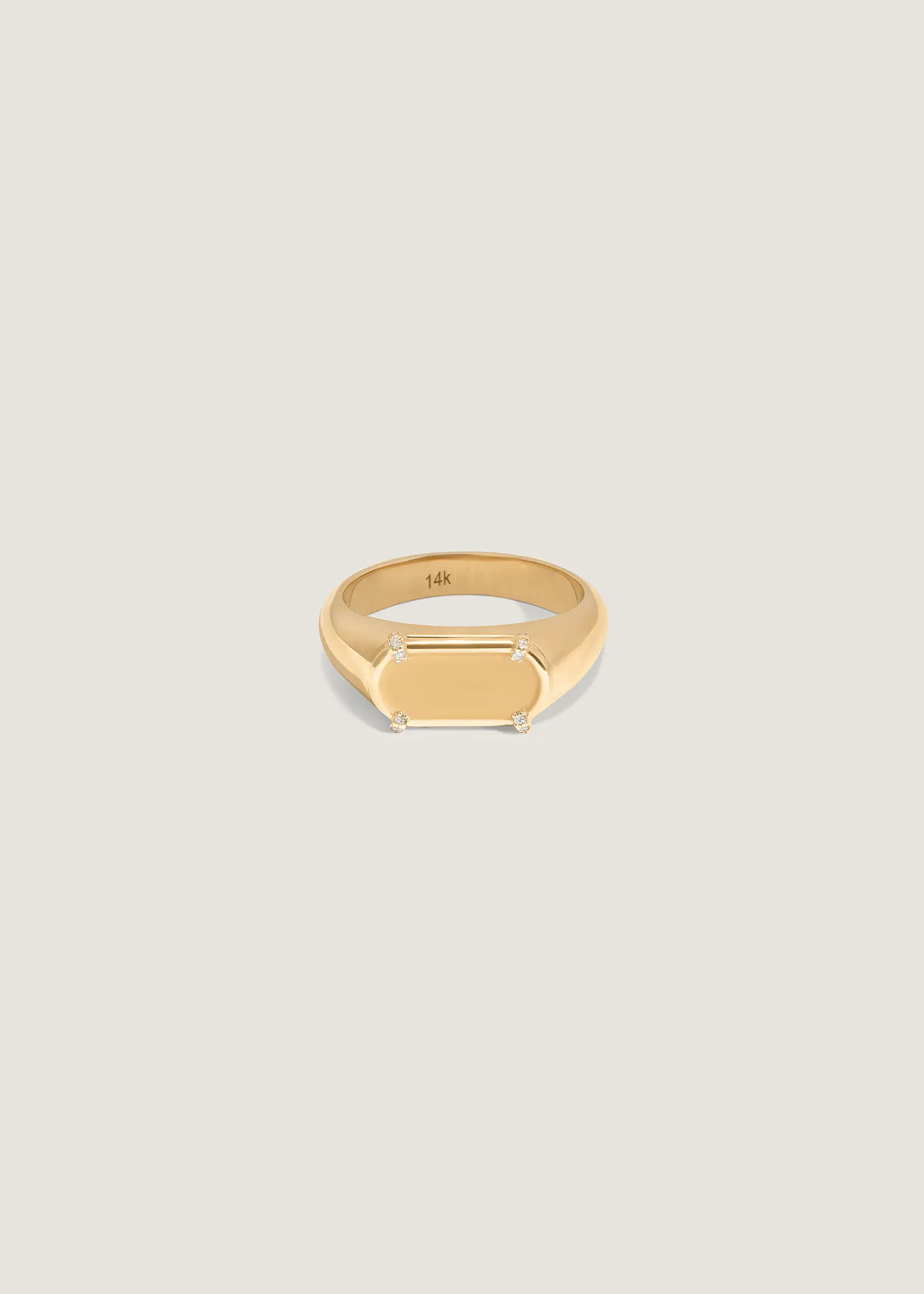 Kinn - Harlow Oval Signet Ring - Image 4