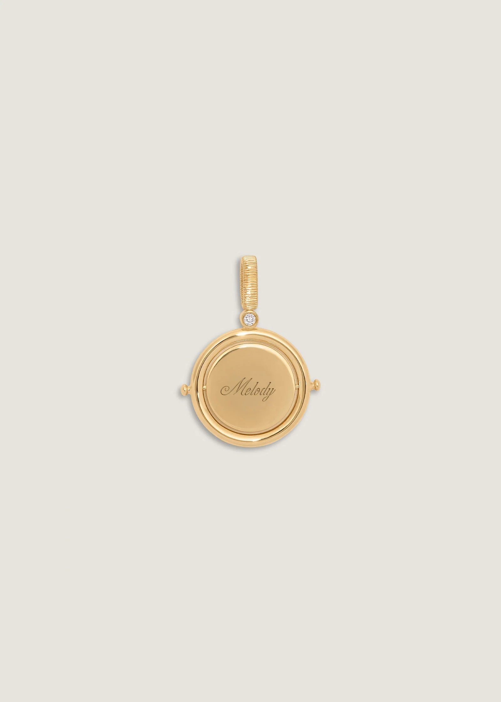 Kinn - Round North Star Birthstone Pendant Ruby - Image 3