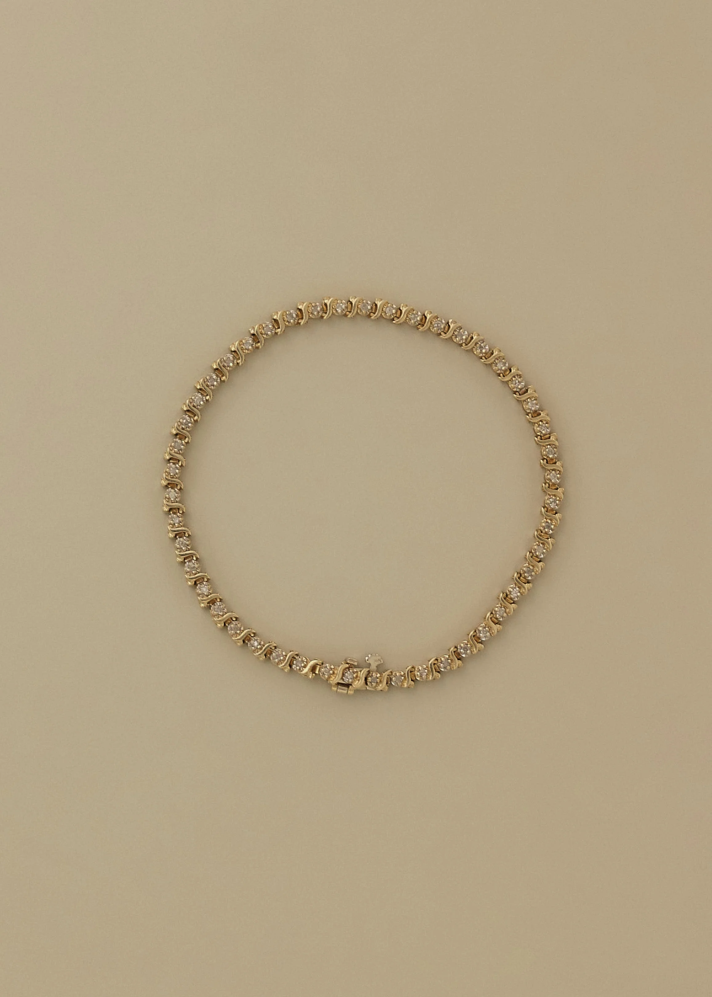 Kinn - Vintage 14k S Link Tennis Bracelet
