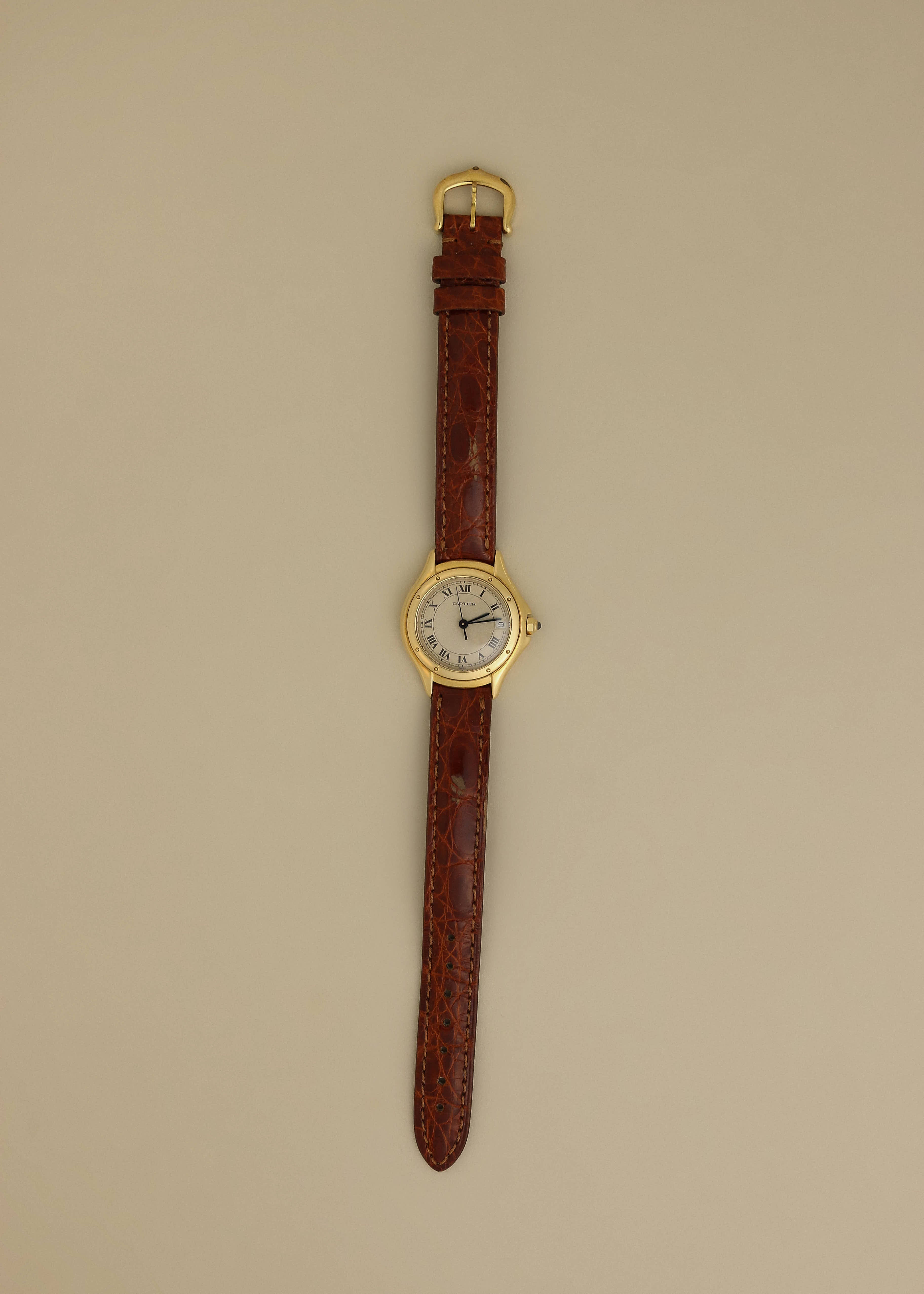 Kinn - VIntage Cartier Leather Watch