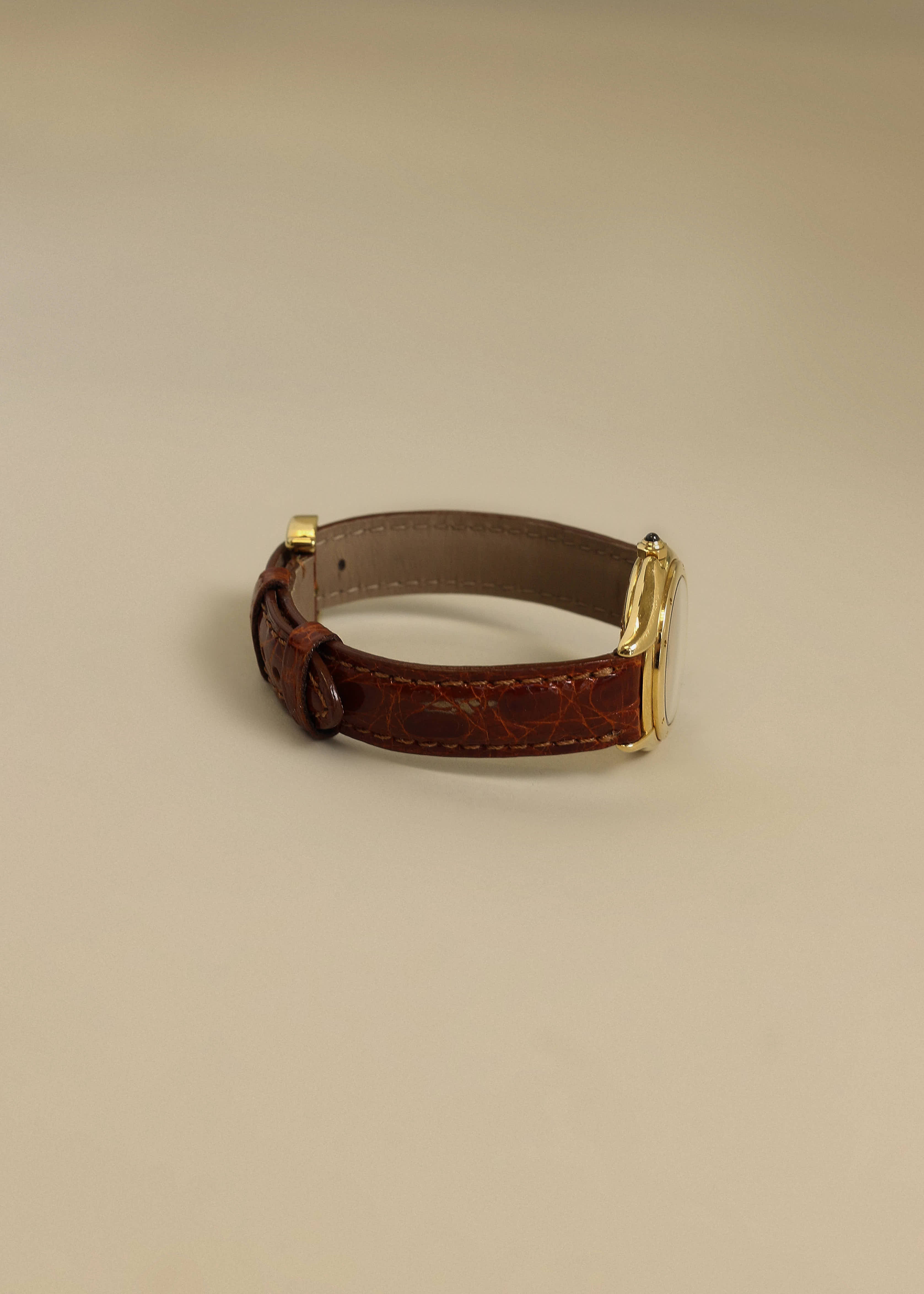Kinn - VIntage Cartier Leather Watch - Image 7