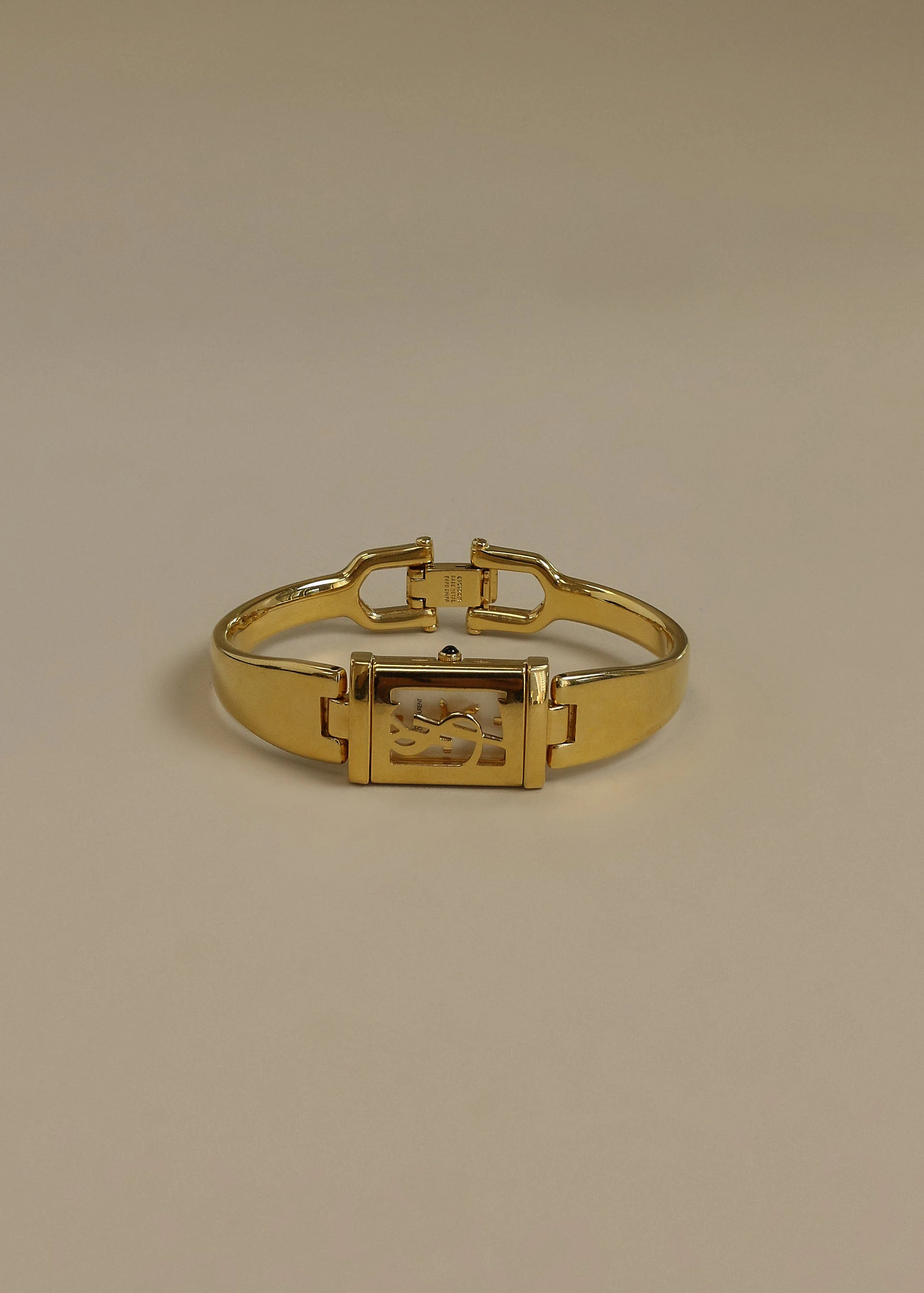 Kinn - Vintage YSL Gold Bangle Watch