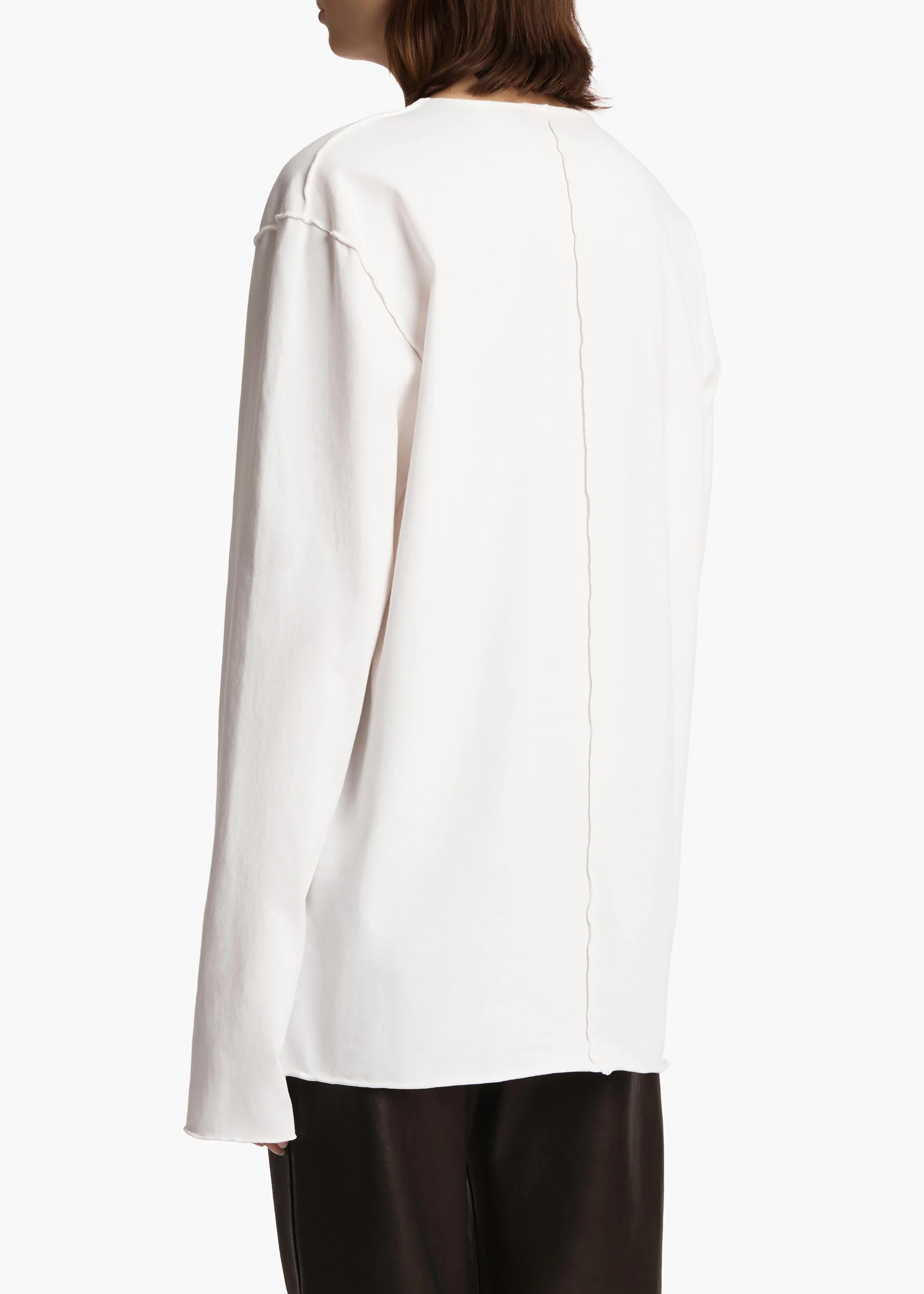 Khaite - Kit Top in White - Image 11