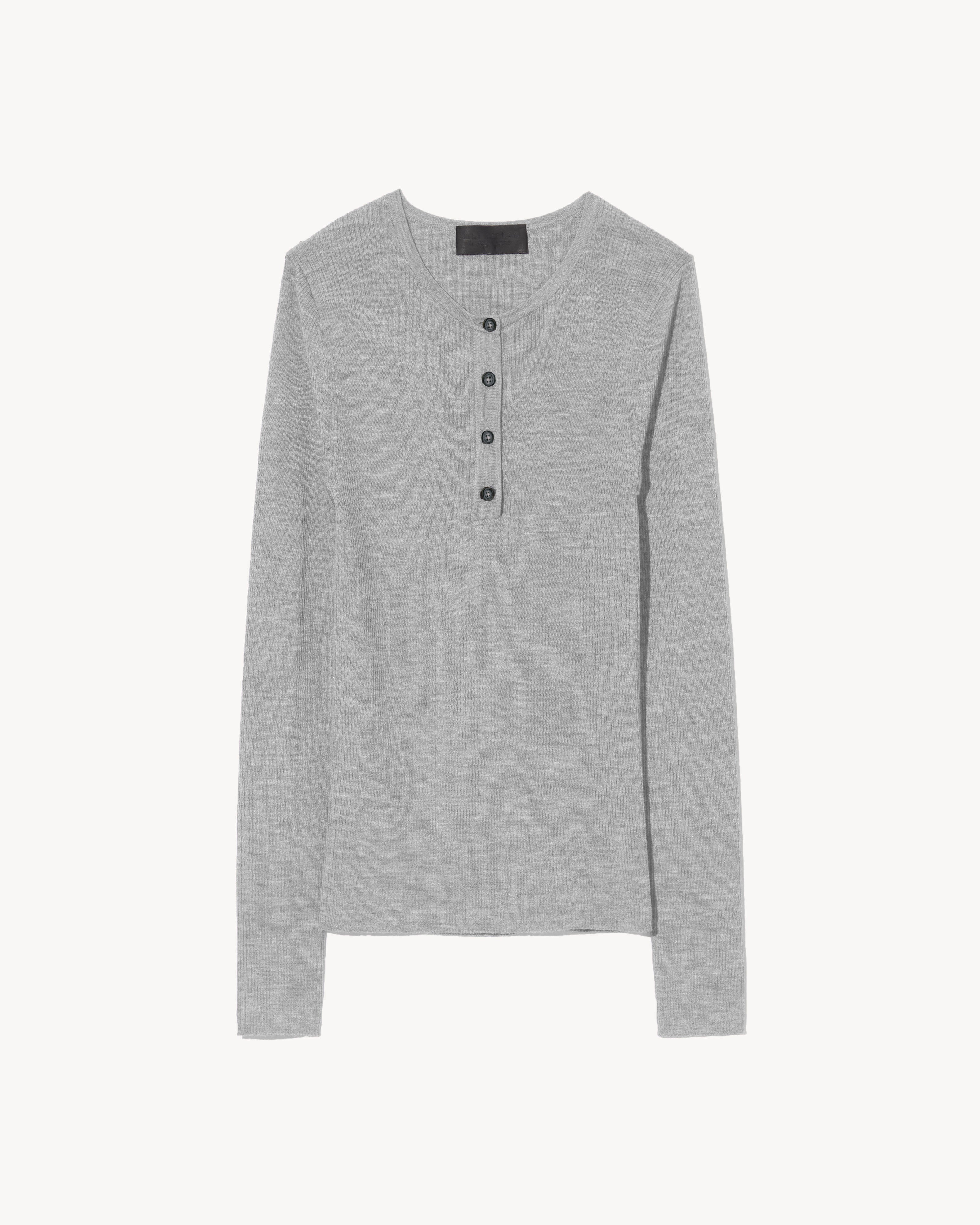 Nili Lotan - KLARISE HENLEY KNIT