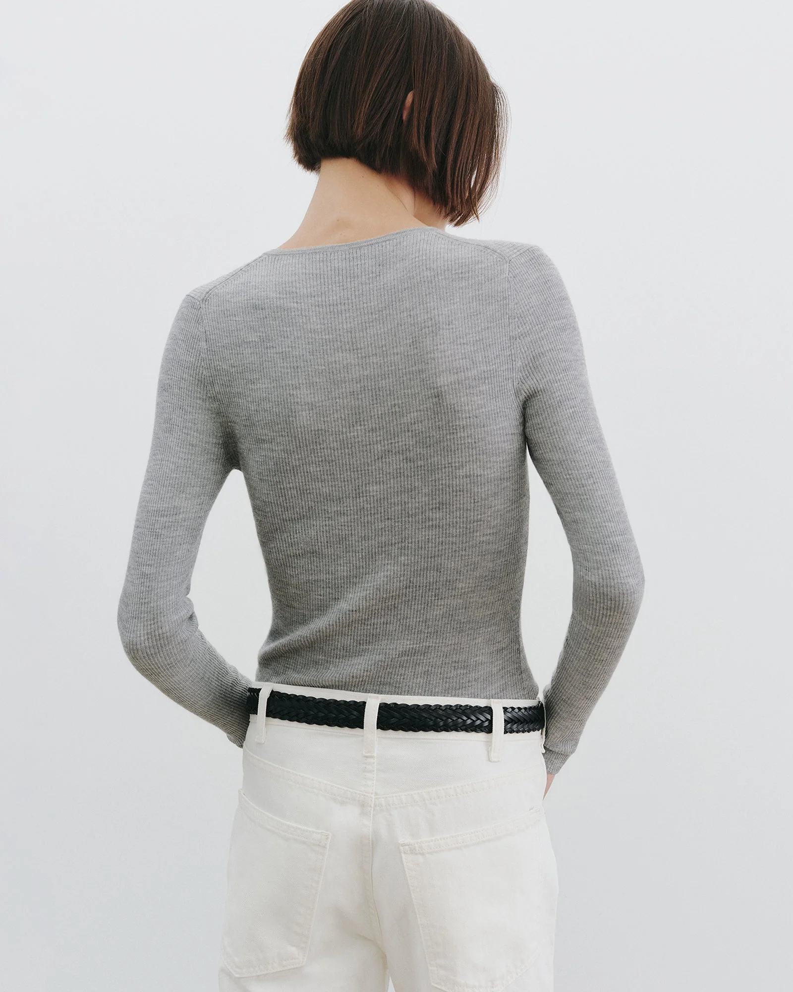 Nili Lotan - KLARISE HENLEY KNIT - Image 5