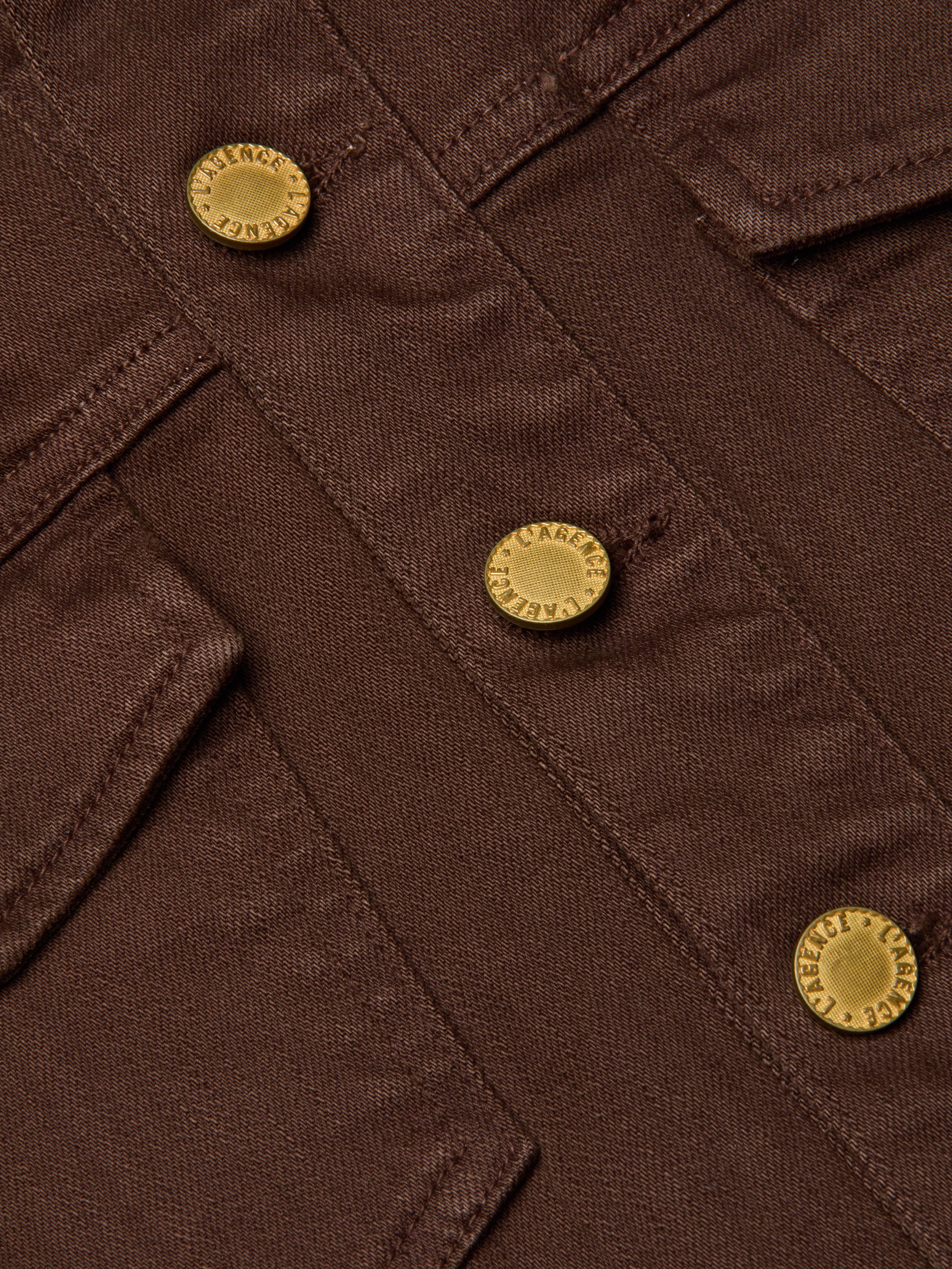 L'AGENCE - Koda Fringe Jean Jacket - Image 5