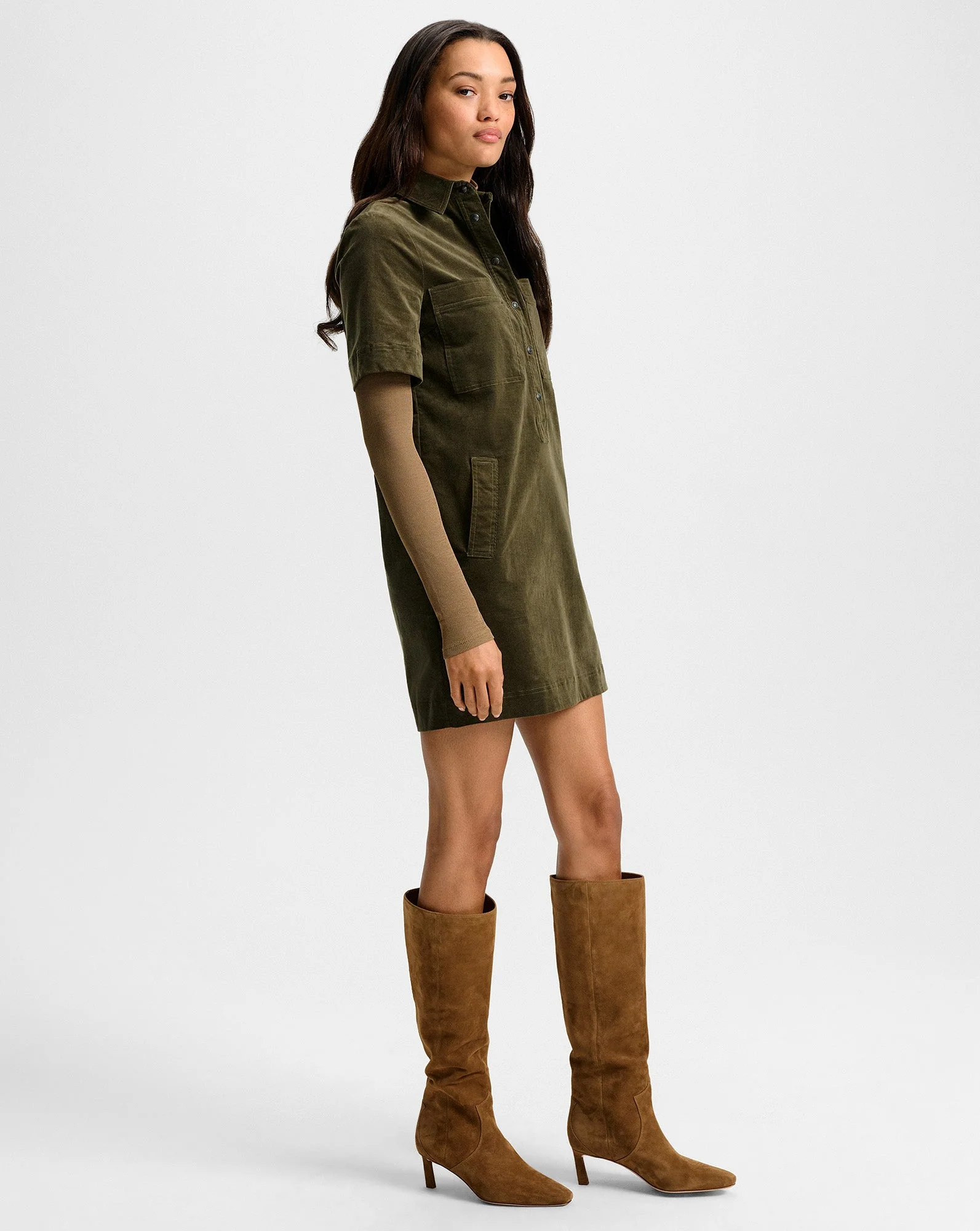 Veronica Beard - Koulis Mini Shirtdress - Image 3