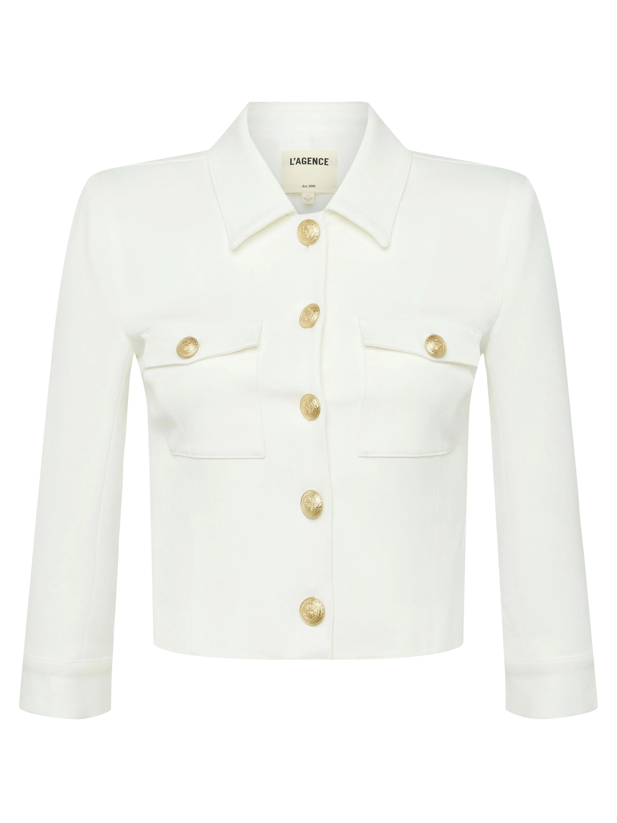 L'AGENCE - Kumi Cropped Jacket - Image 12