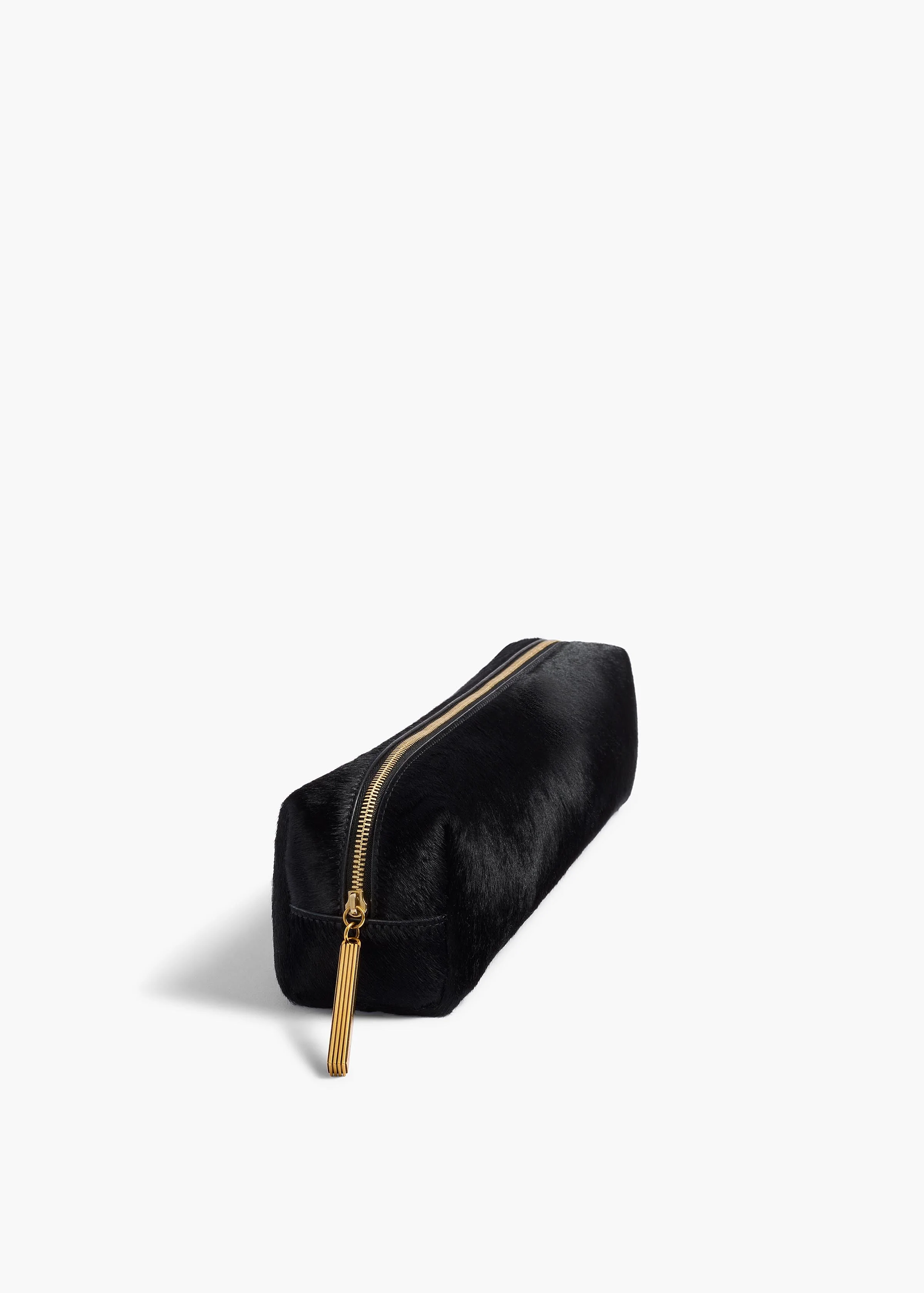Khaite - Kye Pencil Case in Black Haircalf - Image 10