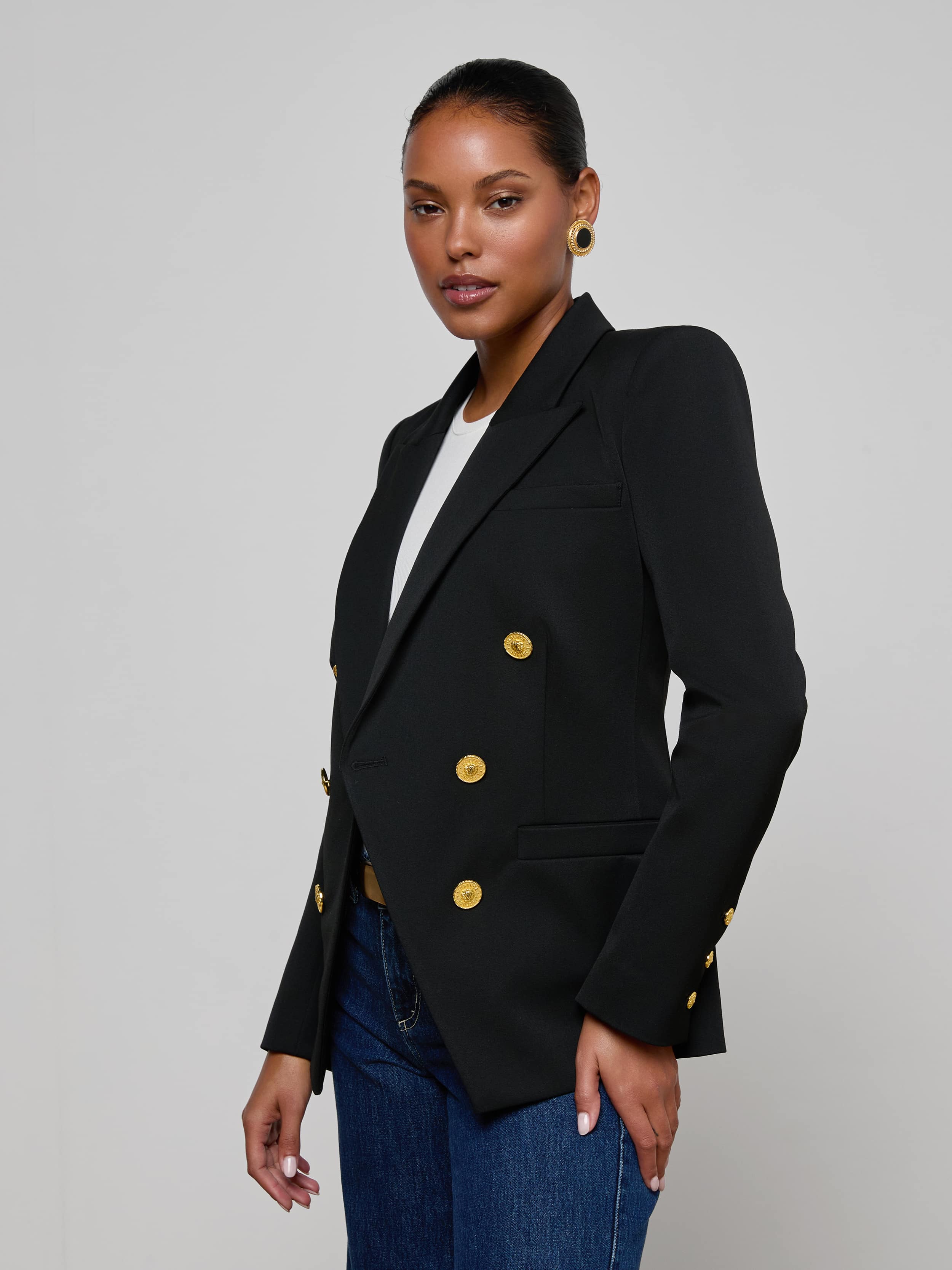 L'AGENCE - Kyomi Double - Breasted Blazer - Image 8