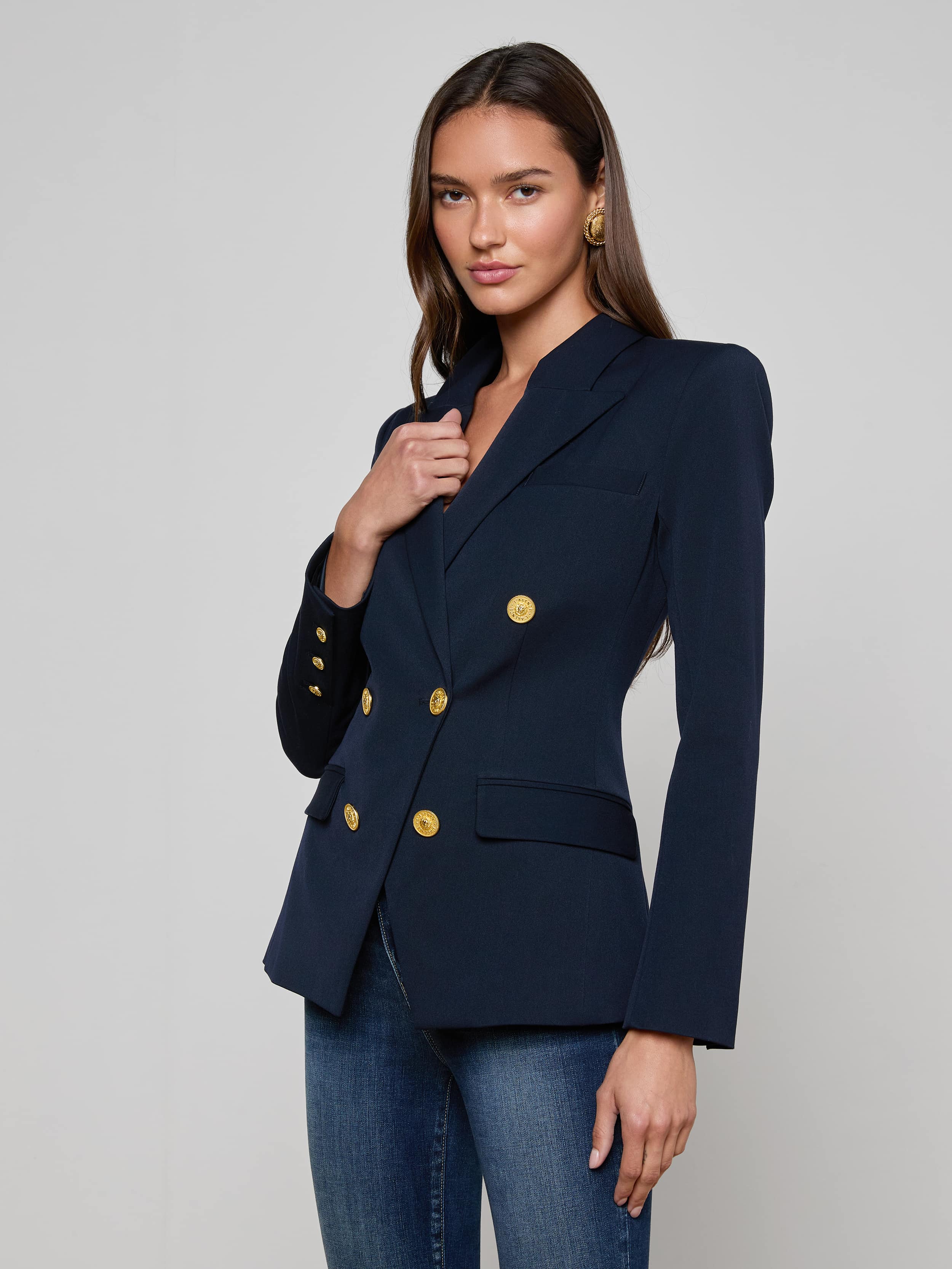 L'AGENCE - Kyomi Double - Breasted Blazer - Image 2